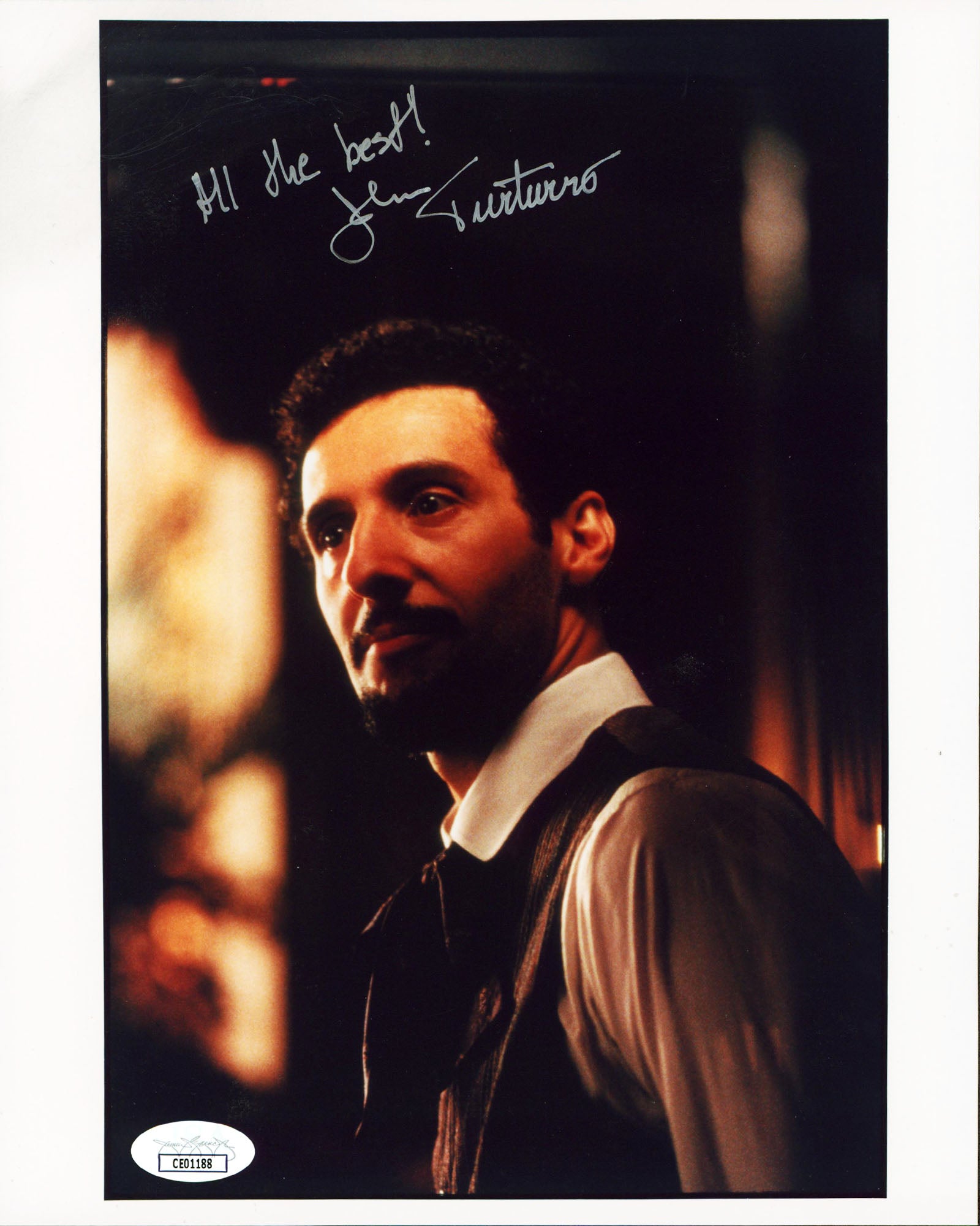 John Turturro Illuminata "All The Best" Authentic Signed 8x10 Photo JSA #CE01188