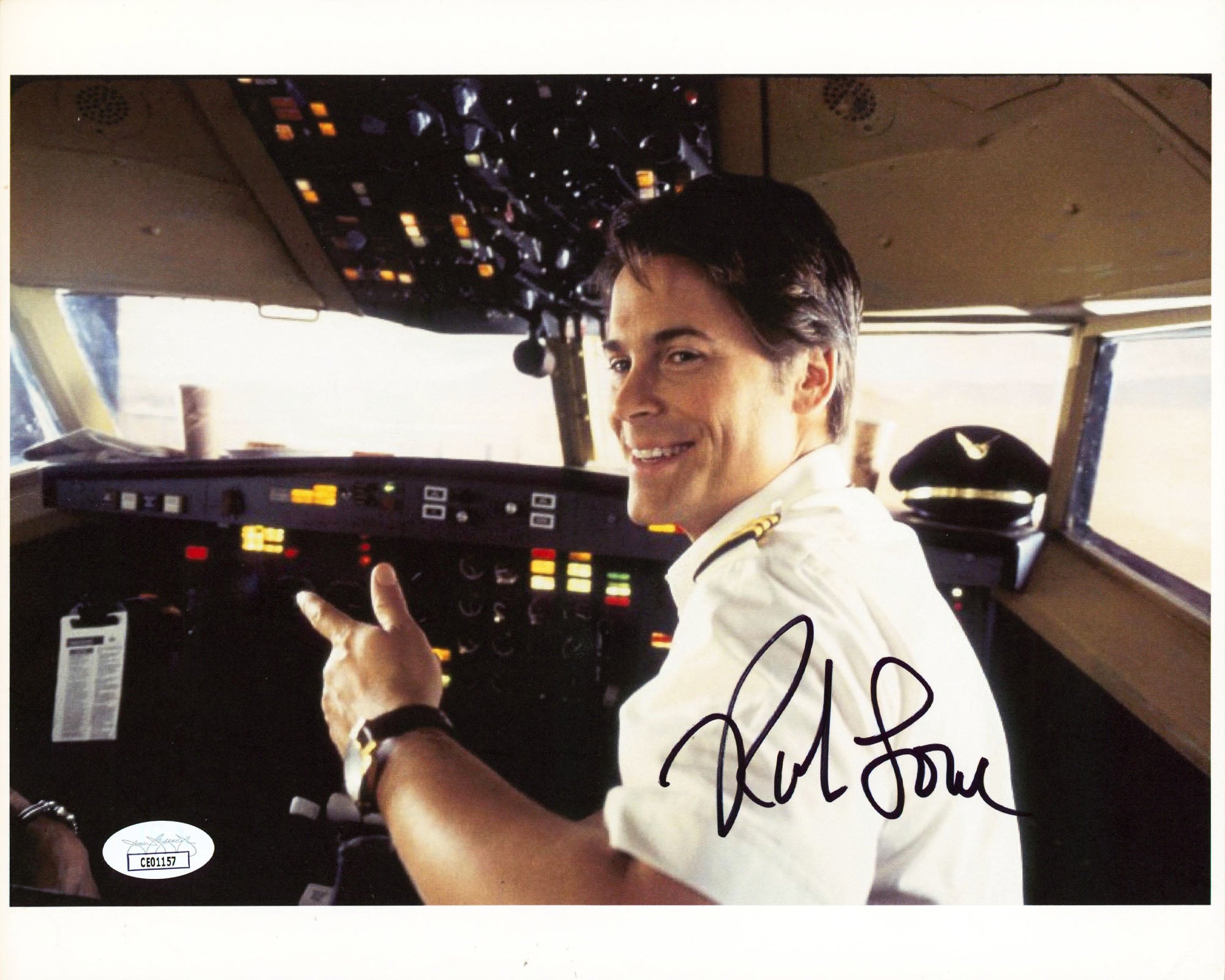 Rob Lowe View From The Top Authentic Signed 8.5x11 Horizontal Photo JSA #CE01157