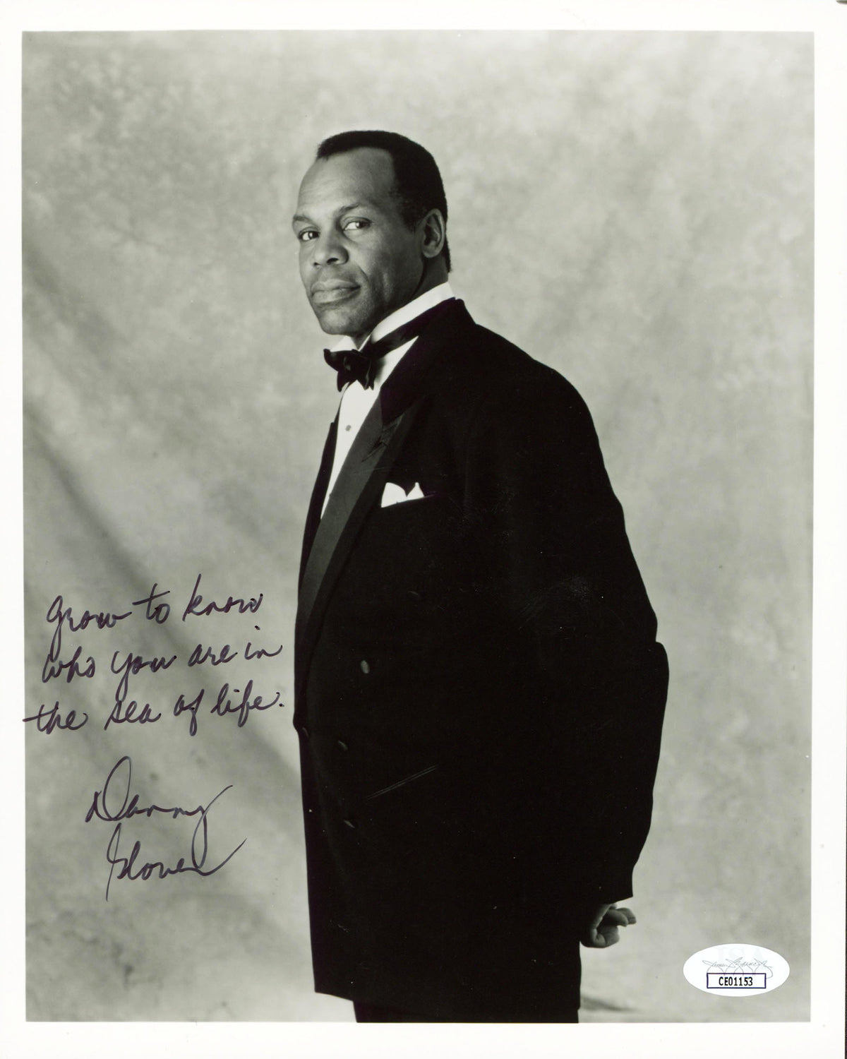 Danny Glover Lethal Weapon "Grow... Sea Of Life" Signed 8x10 Photo JSA #CE01153