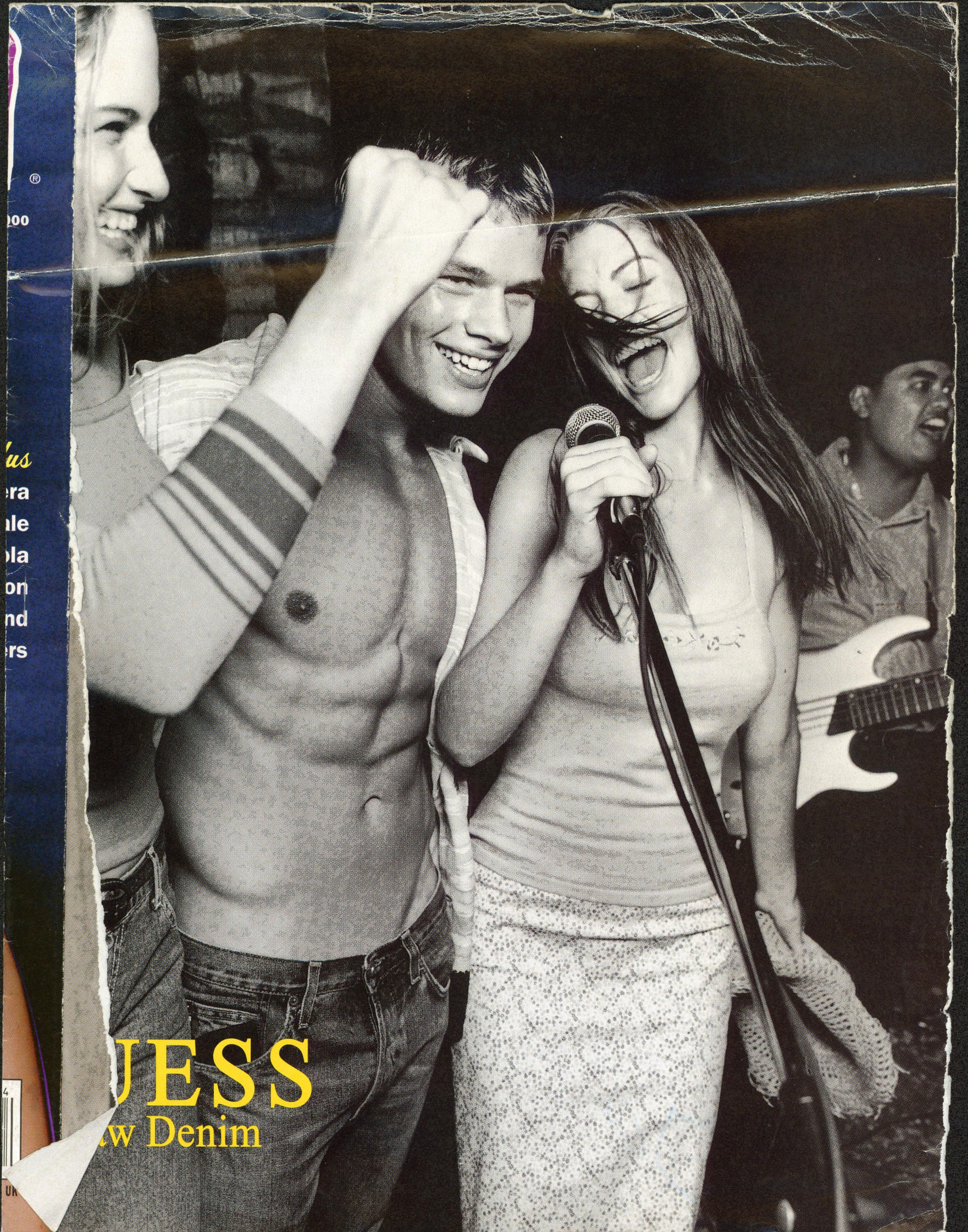 Hilary Swank "To Mel..." Signed Interview Magazine Cover April 2000 BAS #BS20973