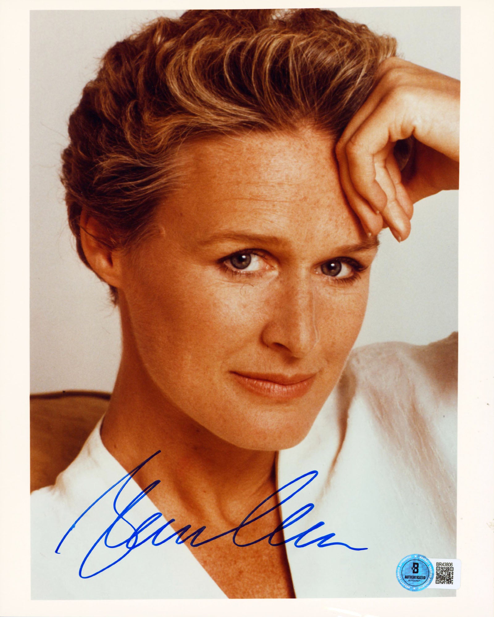 Glenn Close Fatal Attraction Authentic Signed 8x10 Vertical Photo BAS #BR43806