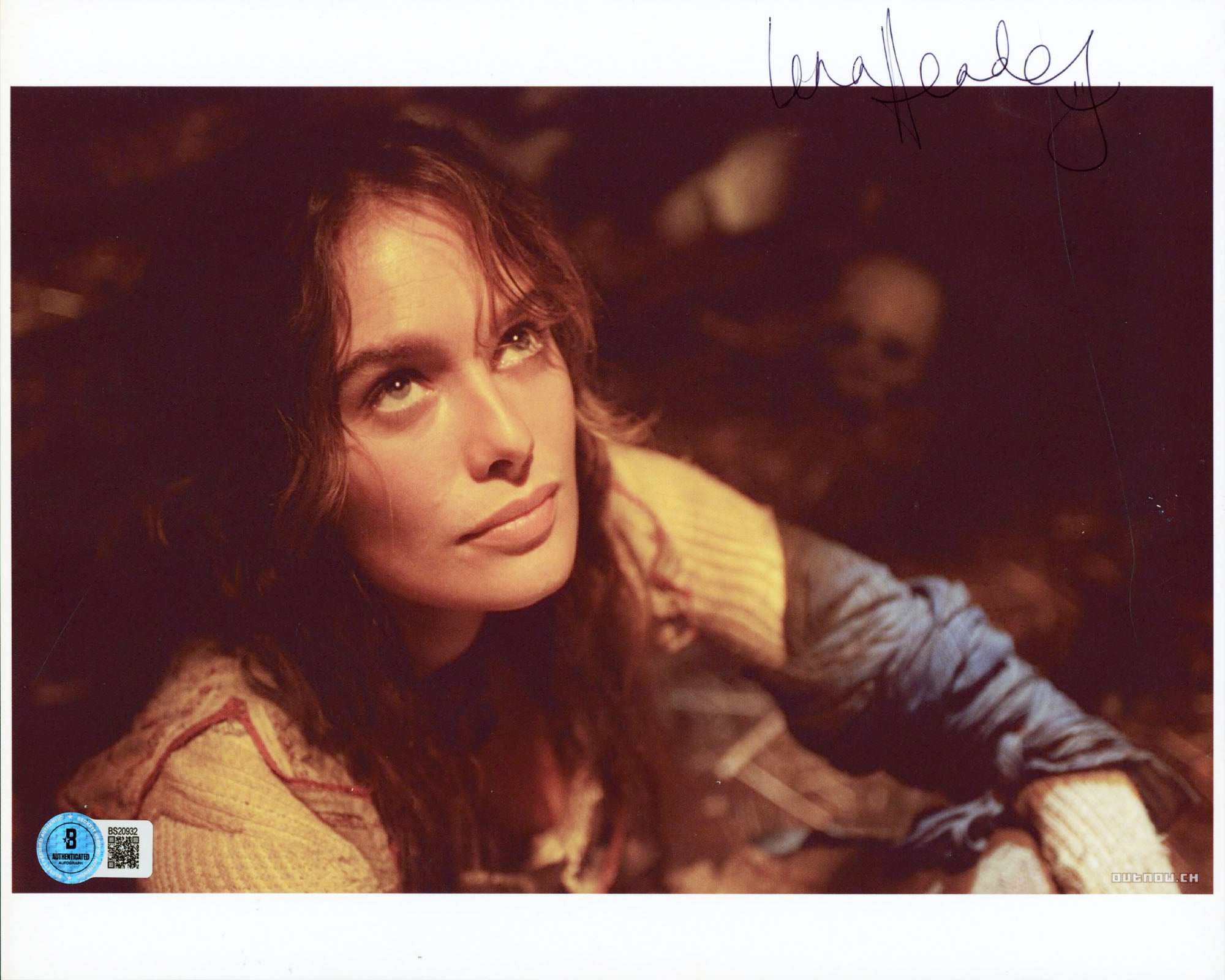 Lena Headey Game of Thrones Authentic Signed 8.5x11 Horizontal Photo BAS#BS20932