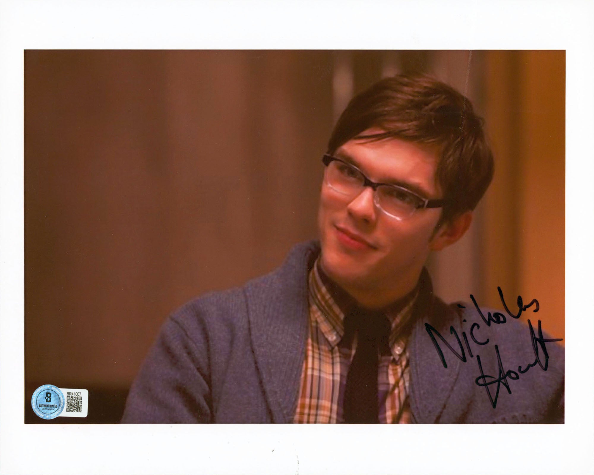 Nicholas Hoult X-Men First Class Authentic Signed 8.5x11 Photo BAS #BR41007