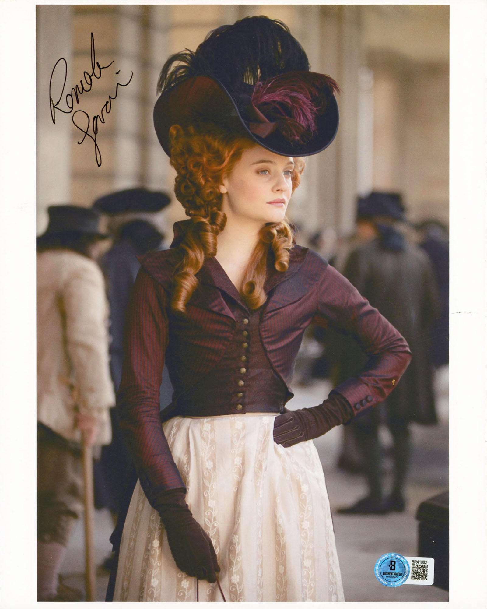 Romola Garai As You Like It Authentic Signed 8.5x11 Vertical Photo BAS #BR41082
