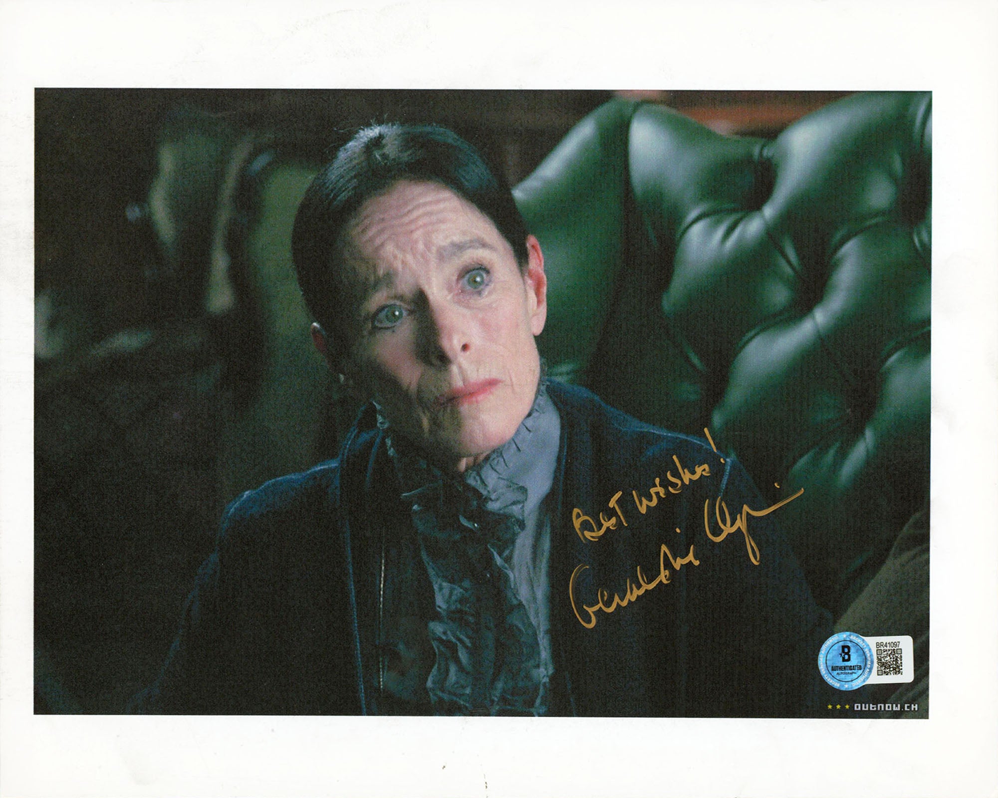 Geraldine Chaplin The Orphanage "Best Wishes!" Signed 8.5x11 Photo BAS #BR41097