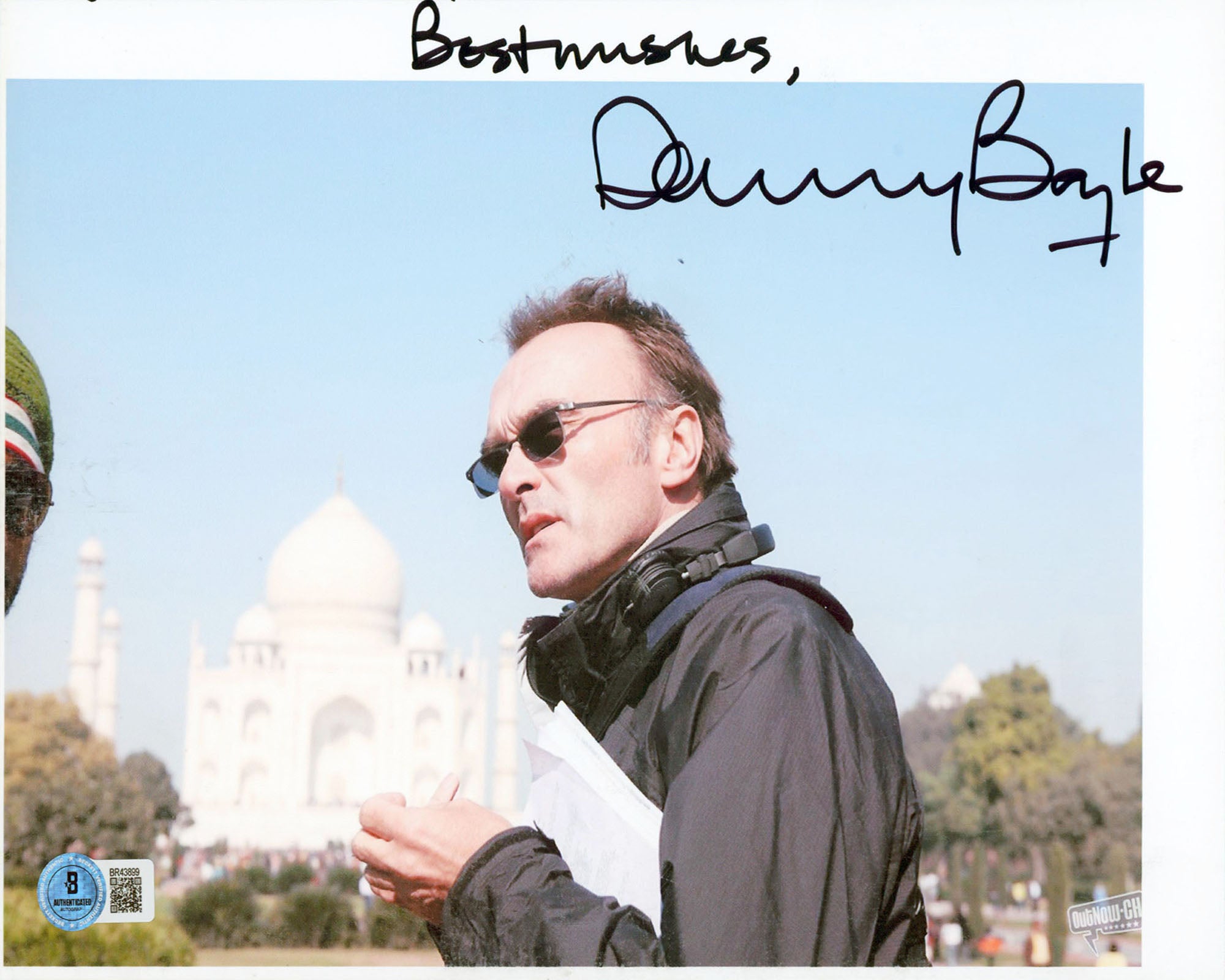 Danny Boyle Slumdog Millionaire "Best Wishes" Signed 7.75x11 Photo BAS #BR43899