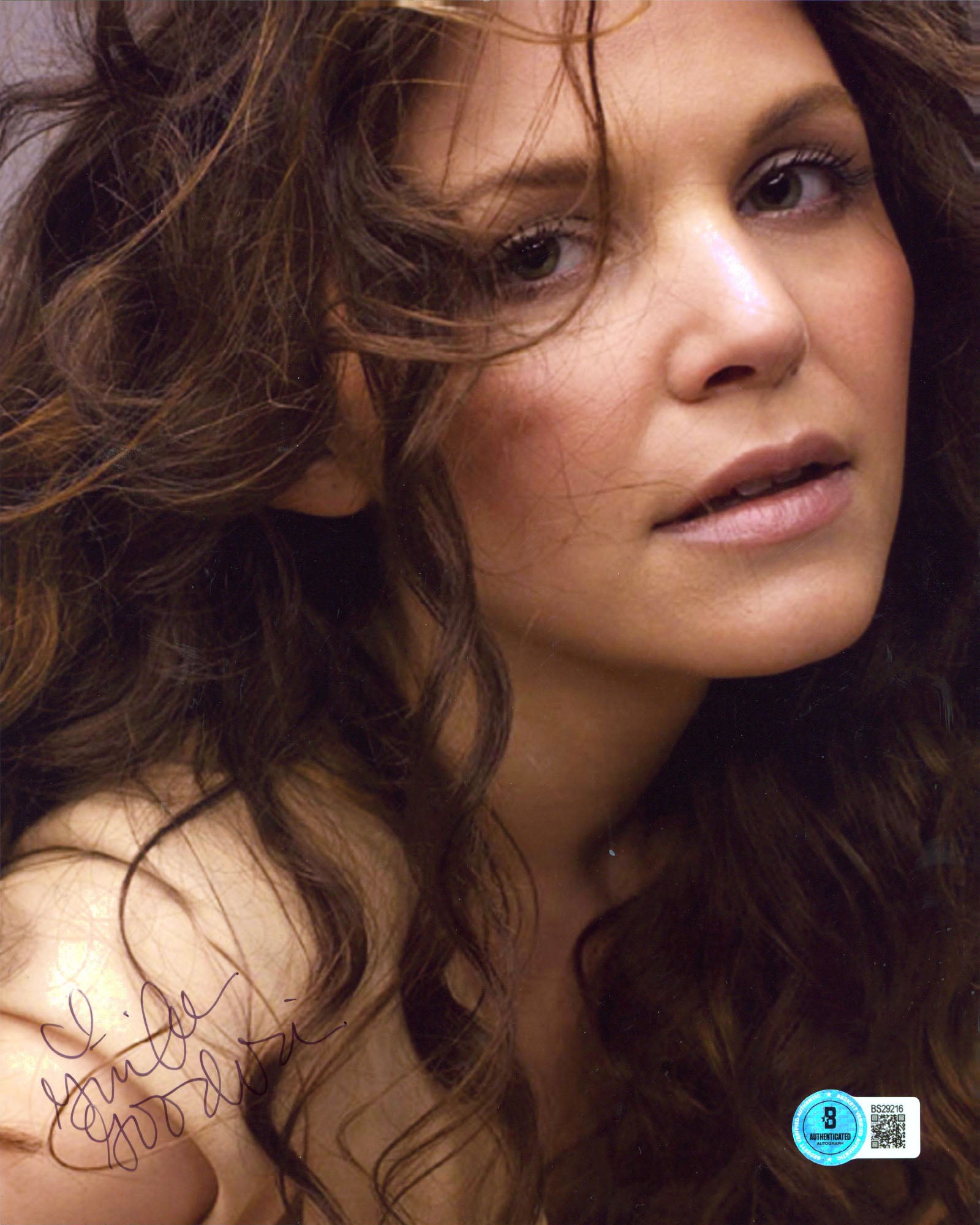 Ginnifer Goodwin Once Upon a Time Authentic Signed 8x10 Photo BAS #BS29216