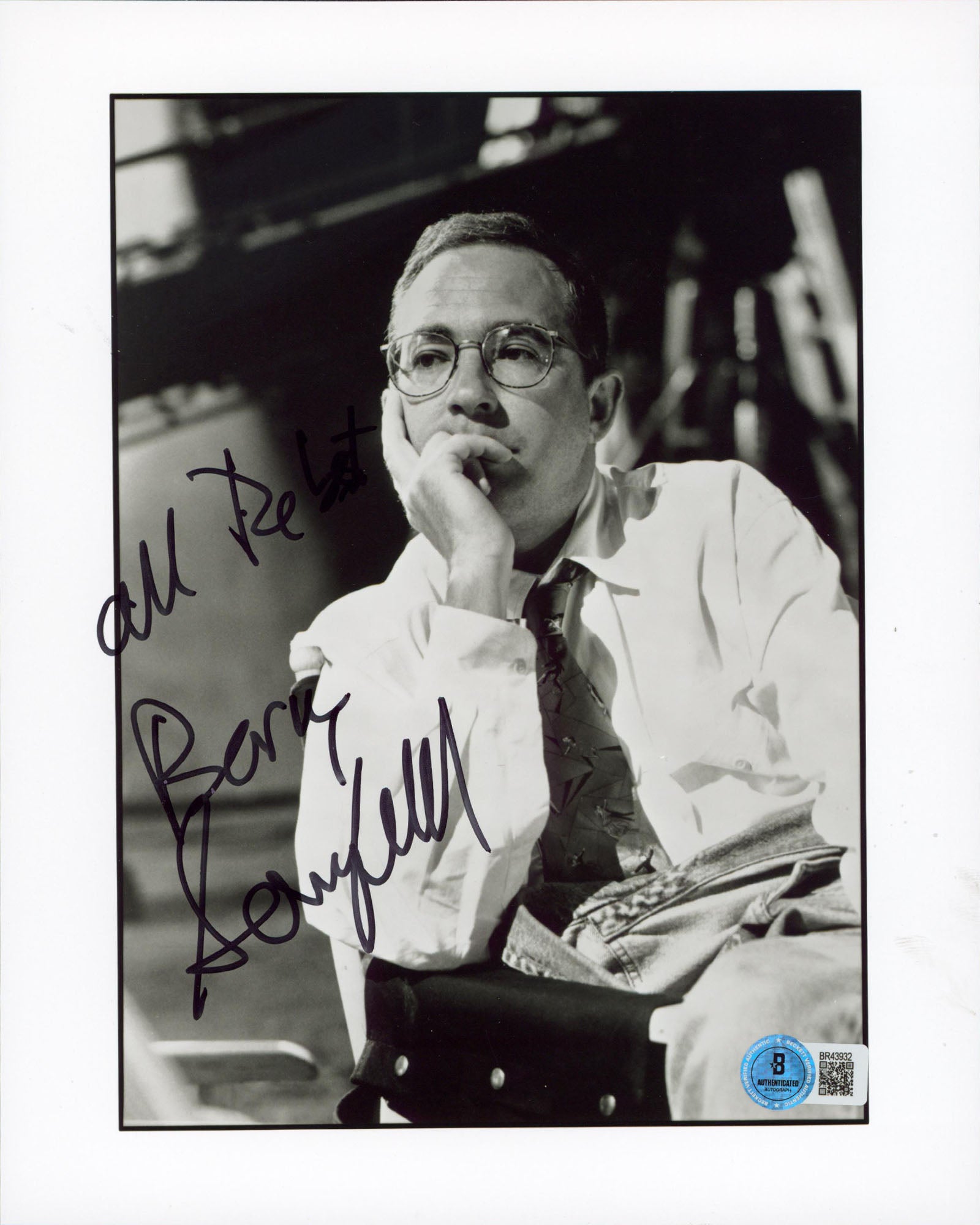 Barry Sonnenfeld Men In Black "All The Best" Signed 8x10 Photo BAS #BR43932