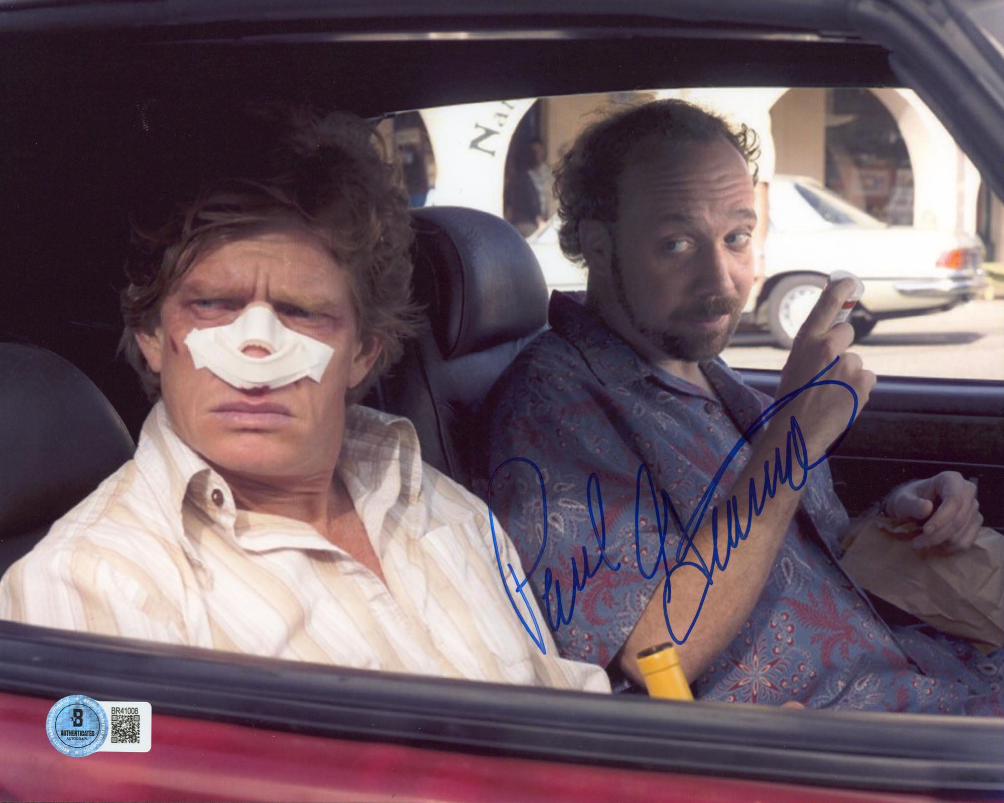 Paul Giamatti Sideways Authentic Signed 8x10 Horizontal Photo BAS #BR41008