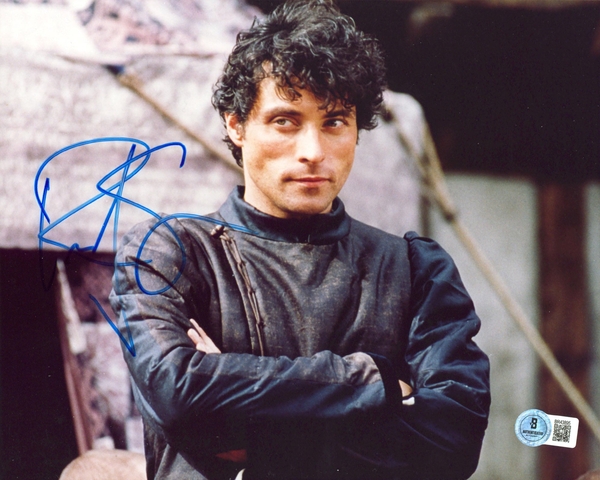 Rufus Seawell A Knight's Tale Authentic Signed 8x10 Horizontal Photo BAS BR43895