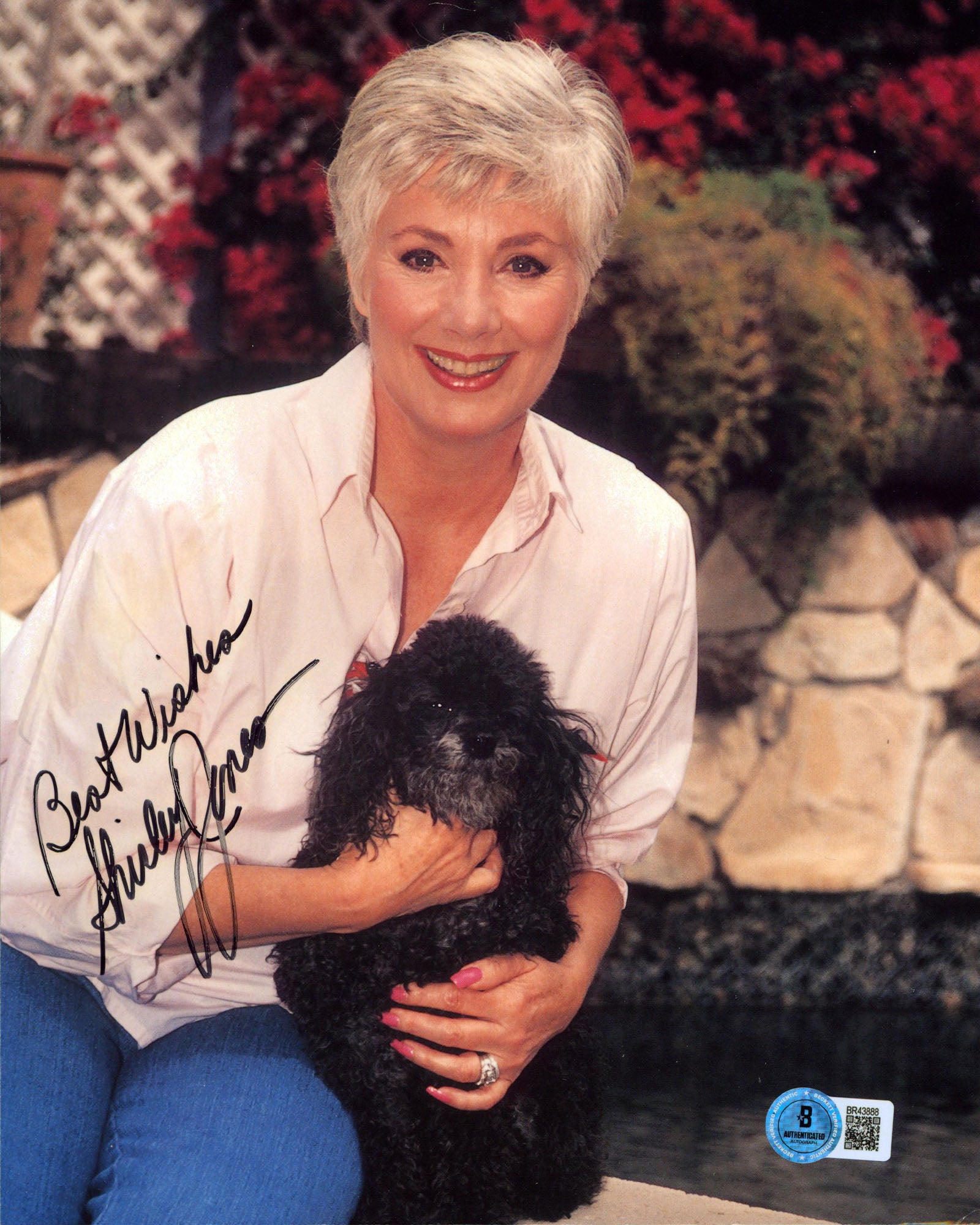 Shirley Jones The Partridge Family "Best Wishes" Signed 8x10 Photo BAS #BR43888