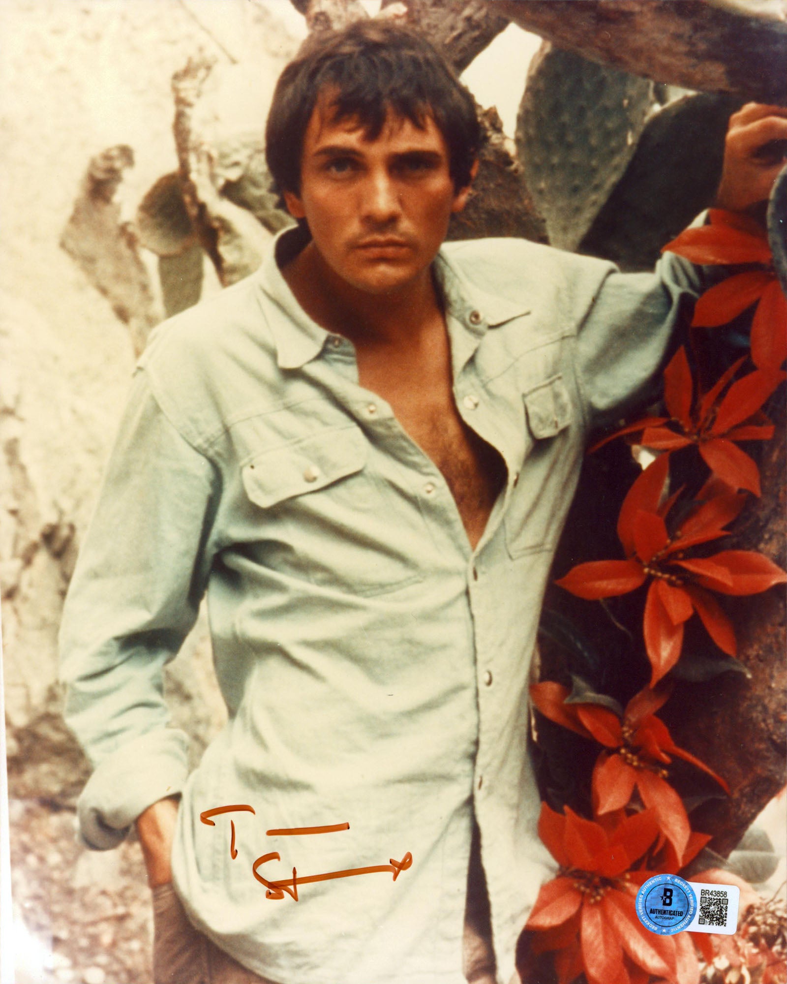 Terence Stamp General Zod Authentic Signed 8x10 Vertical Photo BAS #BR43858