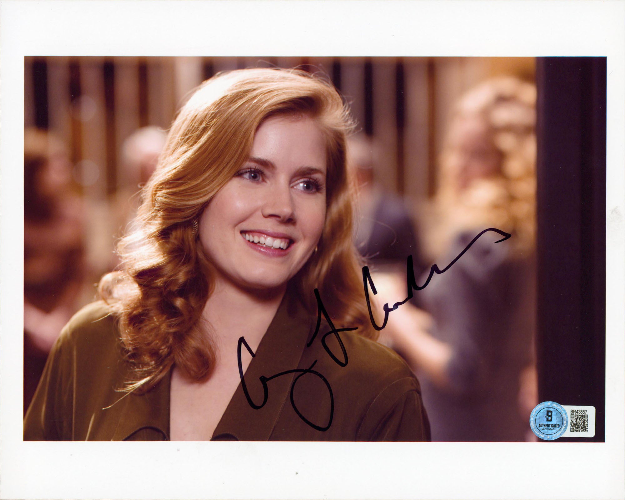 Amy Adams Charlie Wilson's War Authentic Signed 8x10 Photo BAS #BR43857
