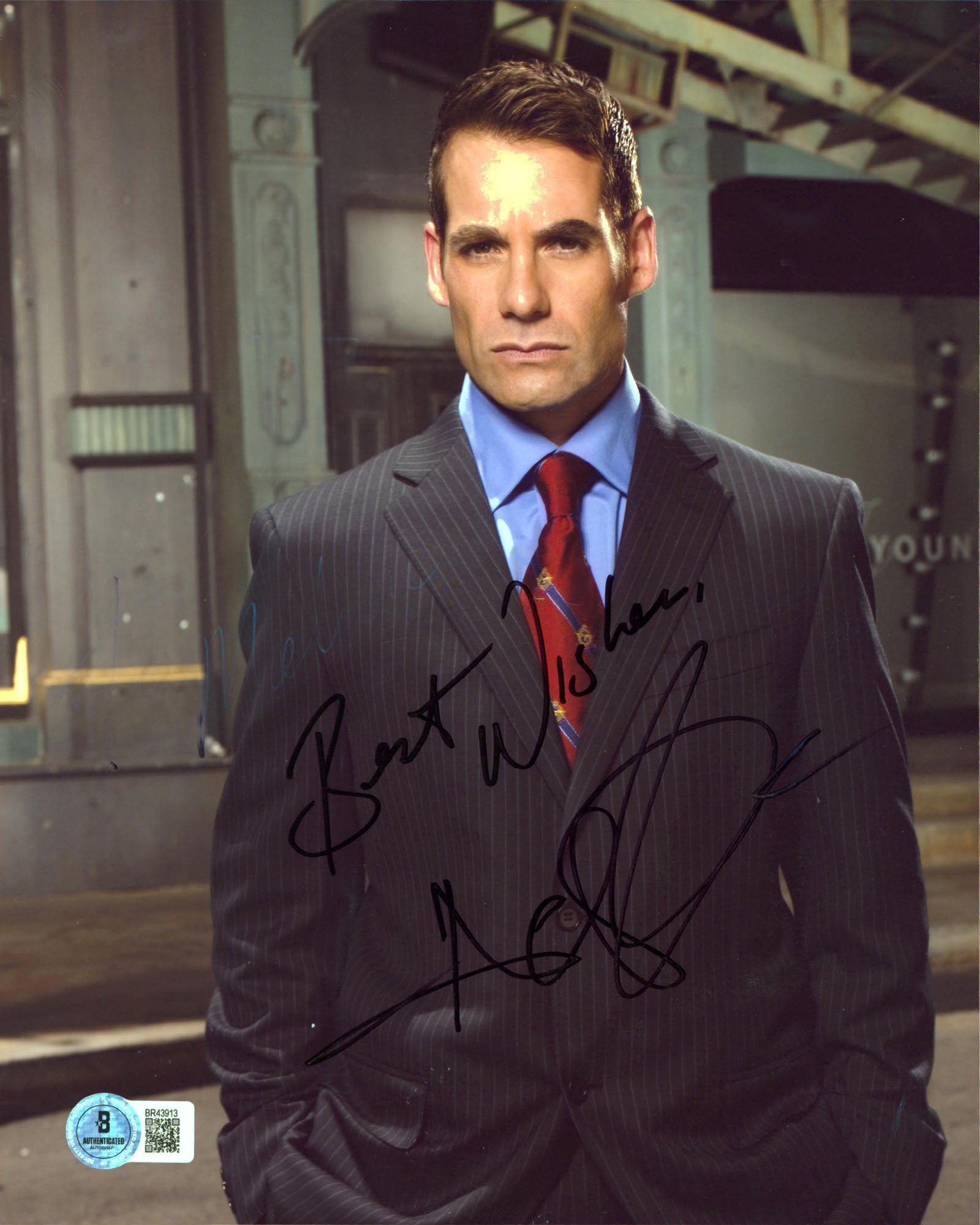 Adrian Pasdar Heroes "Melanie Best Wishes" Signed 8x10 Vertical Photo BASBR43913