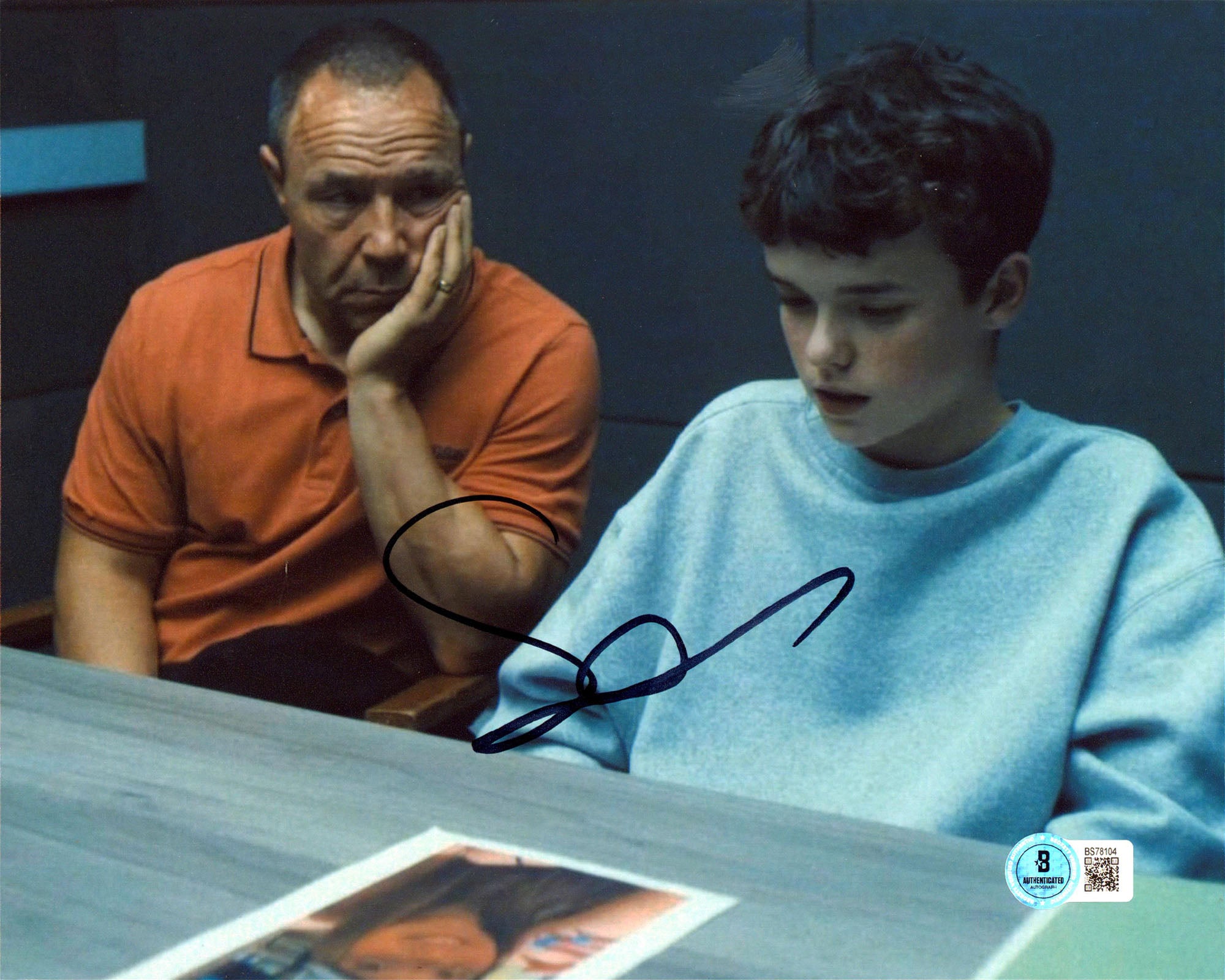 Stephen Graham Adolescence Authentic Signed 8x10 Horizontal Photo BAS #BS78104