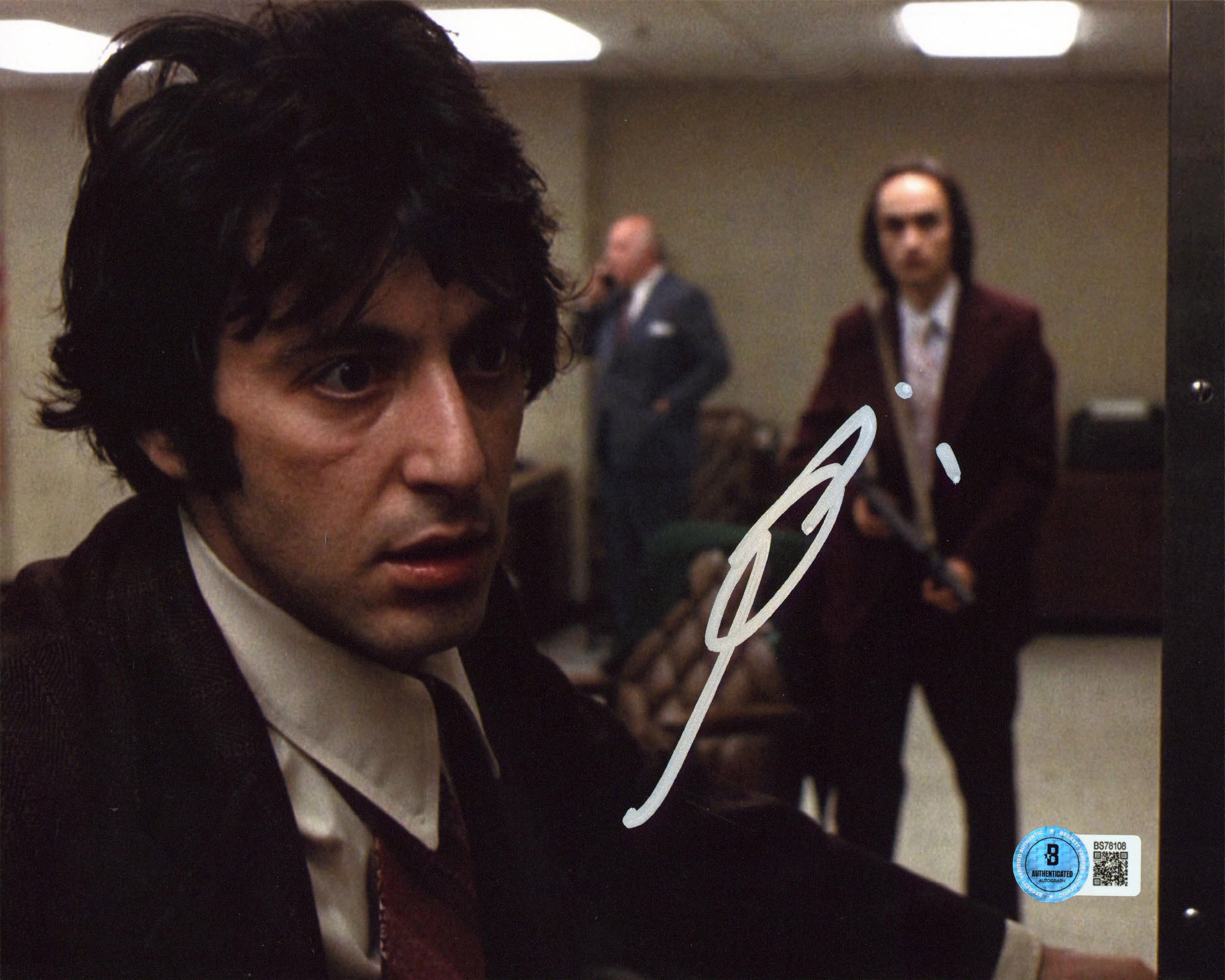 Al Pacino Dog Day Afternoon Authentic Signed 8x10 Horizontal Photo BAS #BS78108