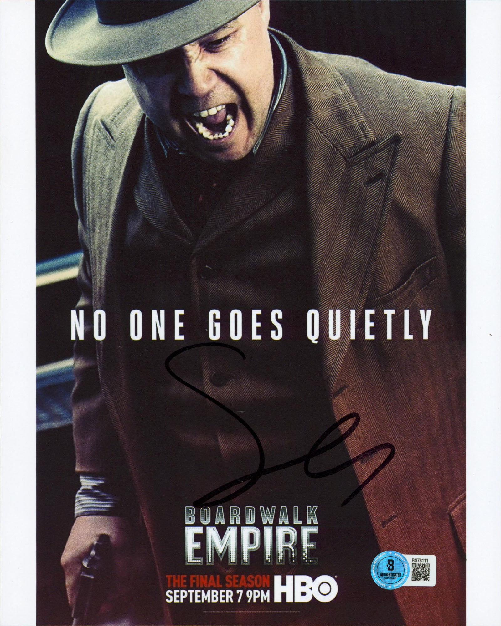 Stephen Graham Boardwalk Empire Authentic Signed 8x10 Vertical Photo BAS BS78111