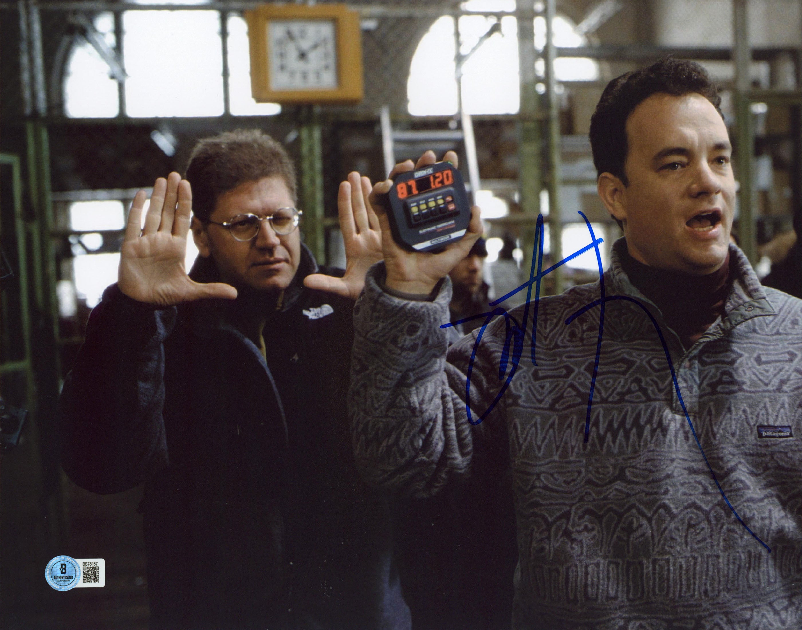 Robert Zemeckis Cast Away Authentic Signed 11x14 Horizontal Photo BAS #BS78157