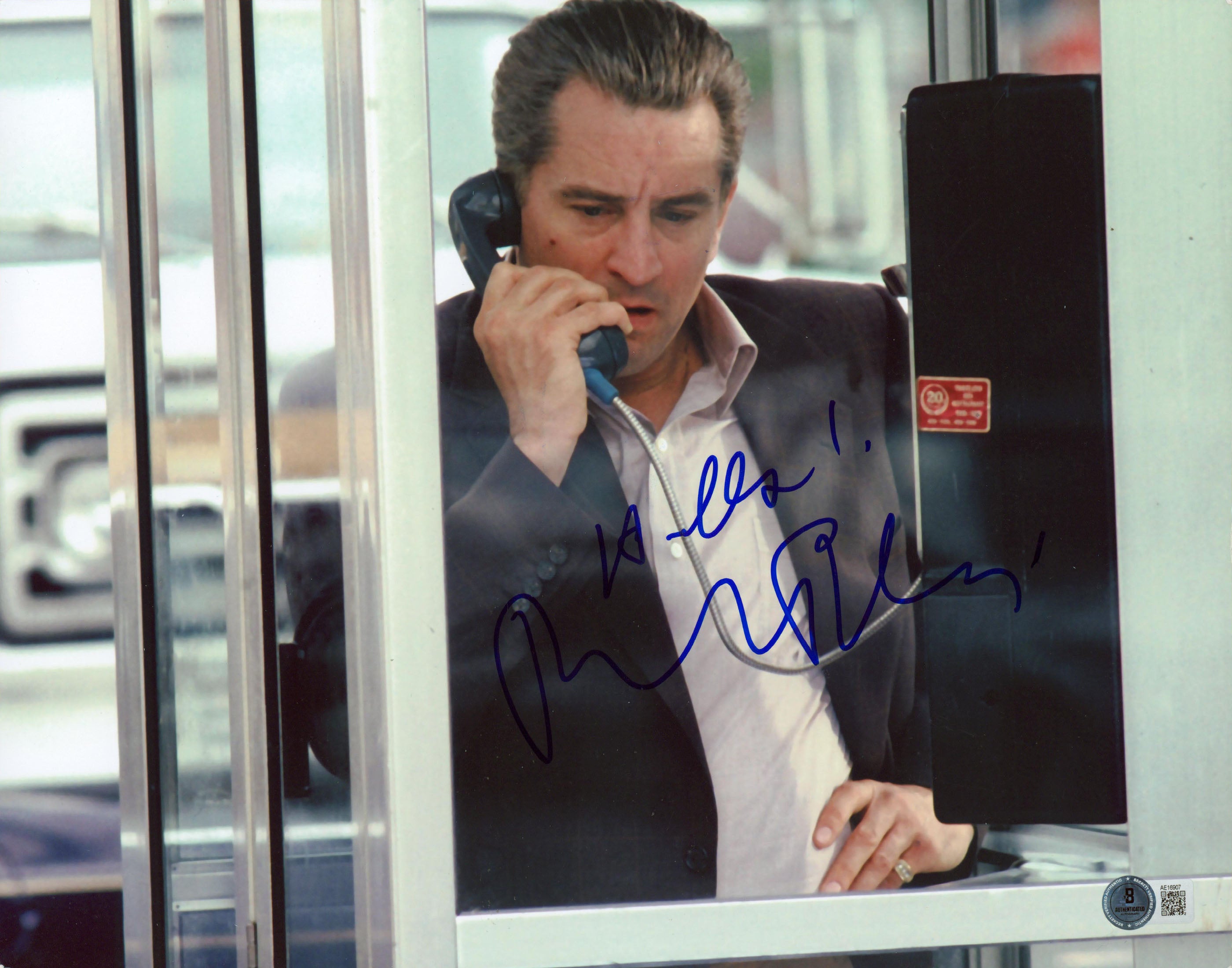 Robert DeNiro Goodfellas Authentic Signed 11x14 Photo Auto Grade 10 BAS #AE16907