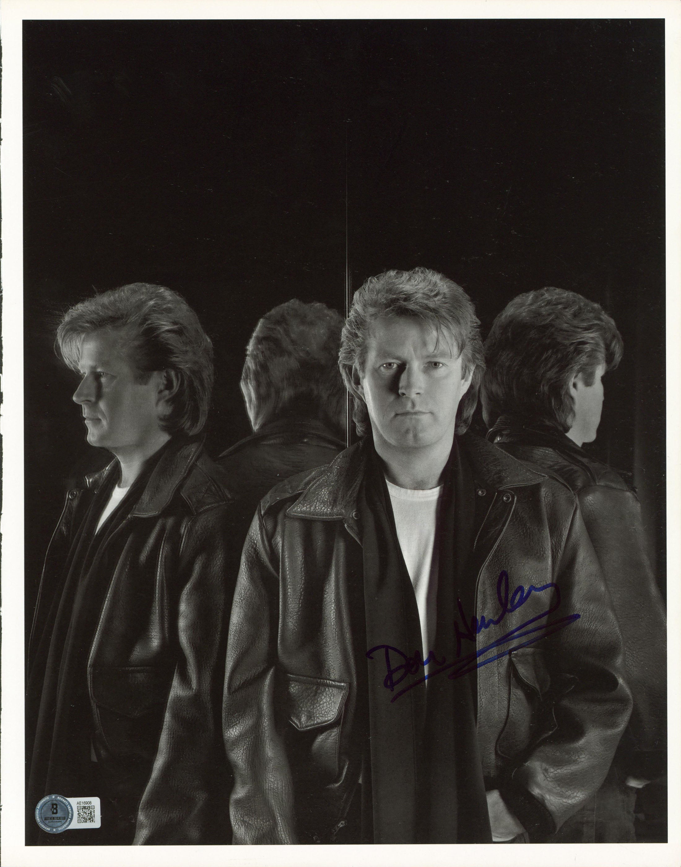 Don Henley The Eagles Authentic Signed 11x14 Photo Auto Graded 10! BAS #AE16908