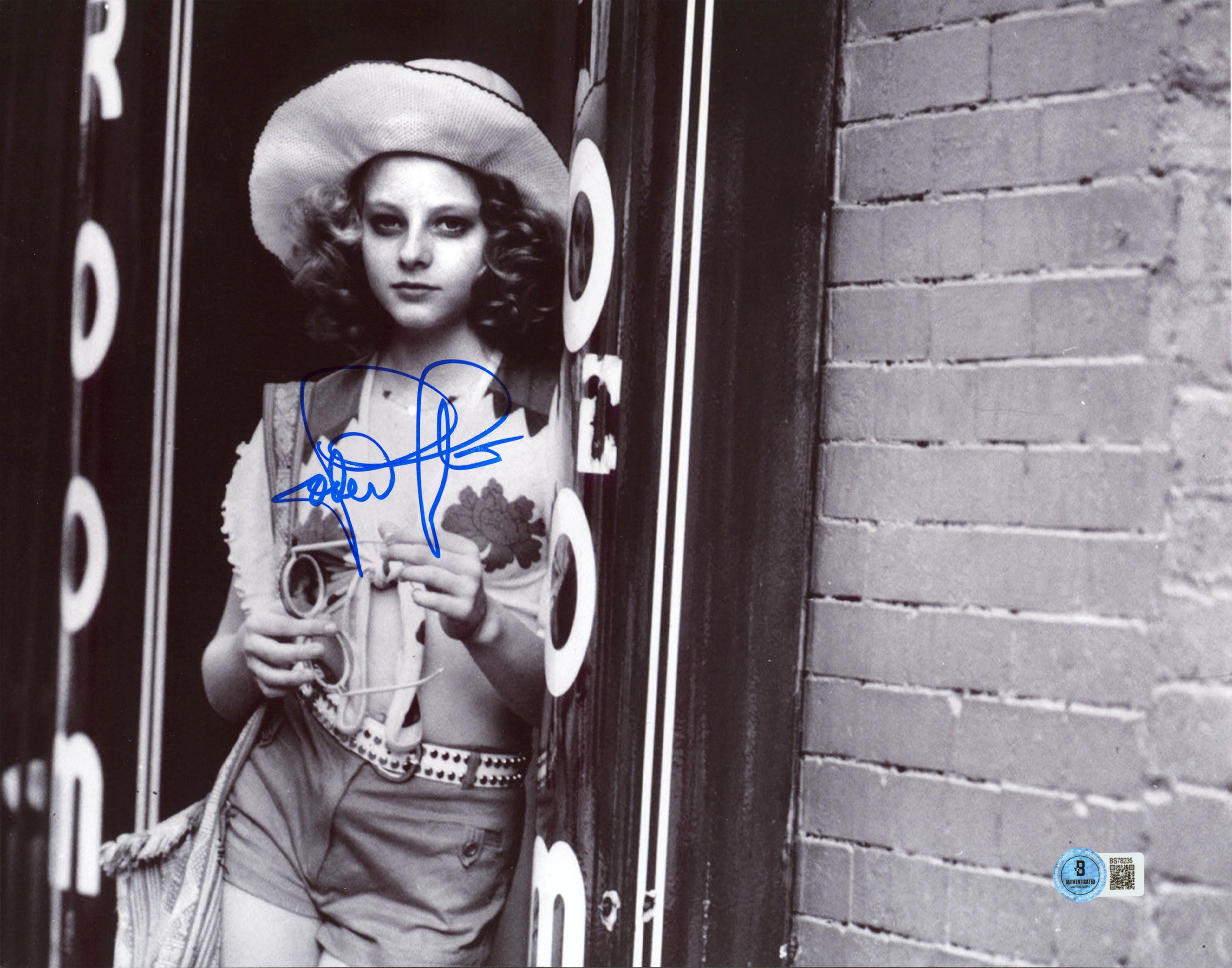 Jodie Foster Taxi Driver Authentic Signed 11x14 Photo Autographed BAS #BS78235