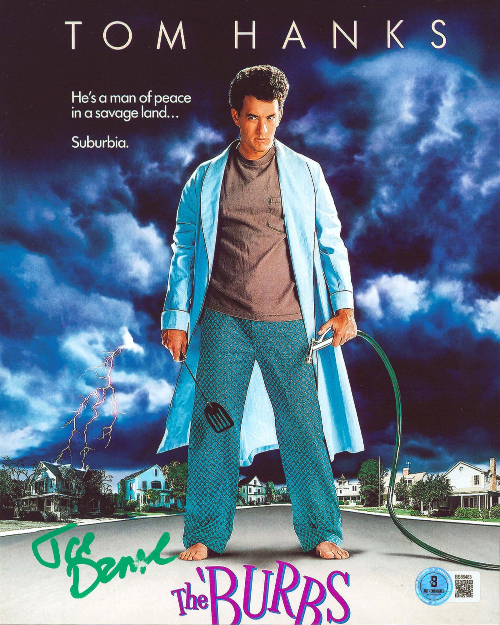 Joe Dante The Burbs Authentic Signed 8x10 Vertical Photo BAS #BS86483