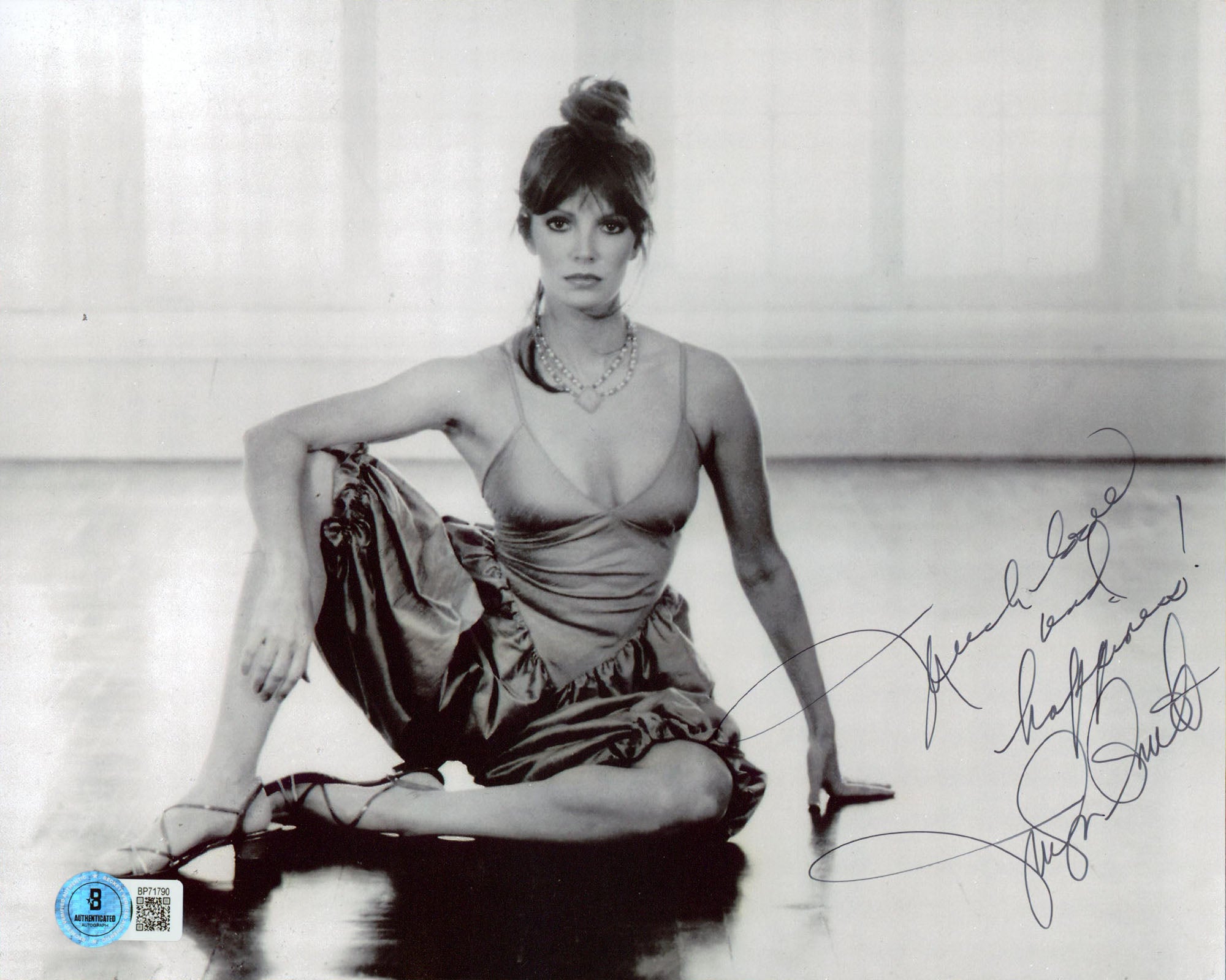 Jaclyn Smith Charlie's Angels "Much Love &..." Signed 8x10 Photo BAS #BP71790