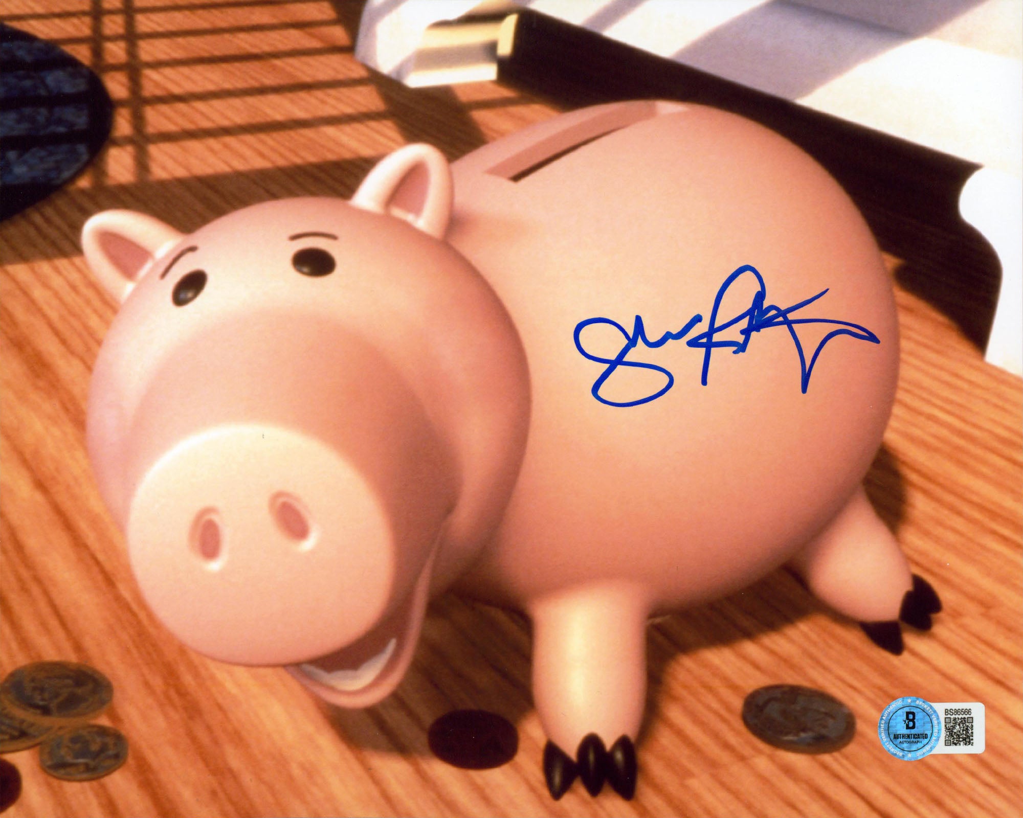 John Ratzenberger Toy Story Authentic Signed 8x10 Horizontal Photo BAS 5