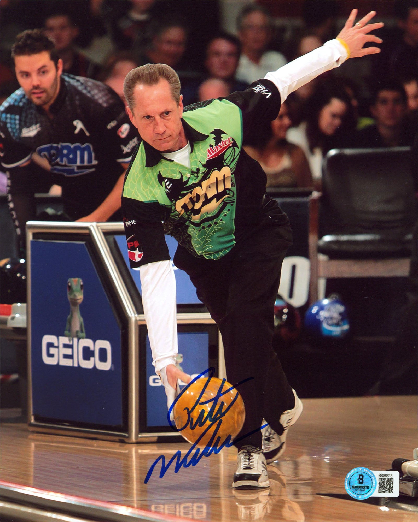 Pete Weber Bowling Authentic Signed 8x10 Vertical Photo Autographed BAS 7
