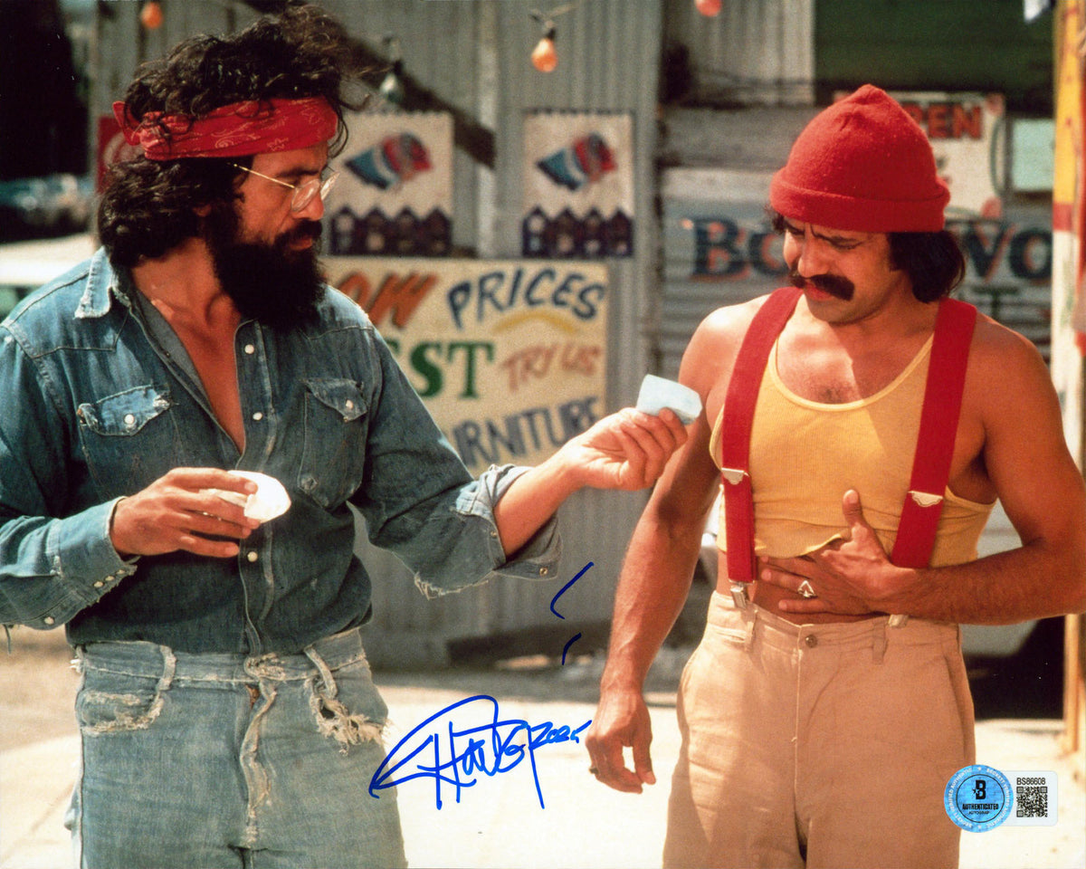 Tommy Chong Cheech & Chong Authentic Signed 8x10 Horizontal Photo BAS 16