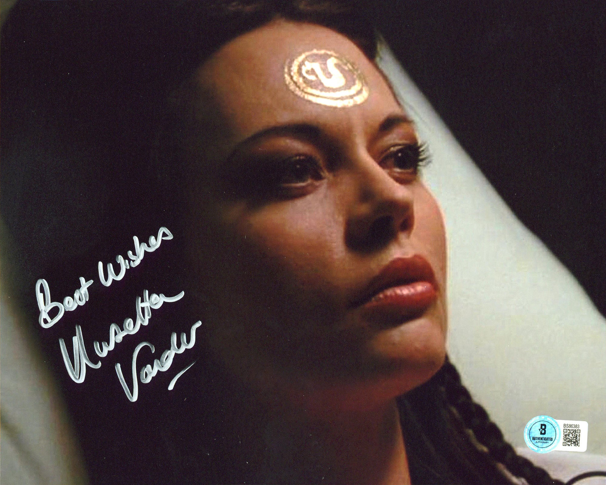 Musetta Vander Mortal Kombat "Best Wishes" Signed 8x10 Photo BAS #BS86383