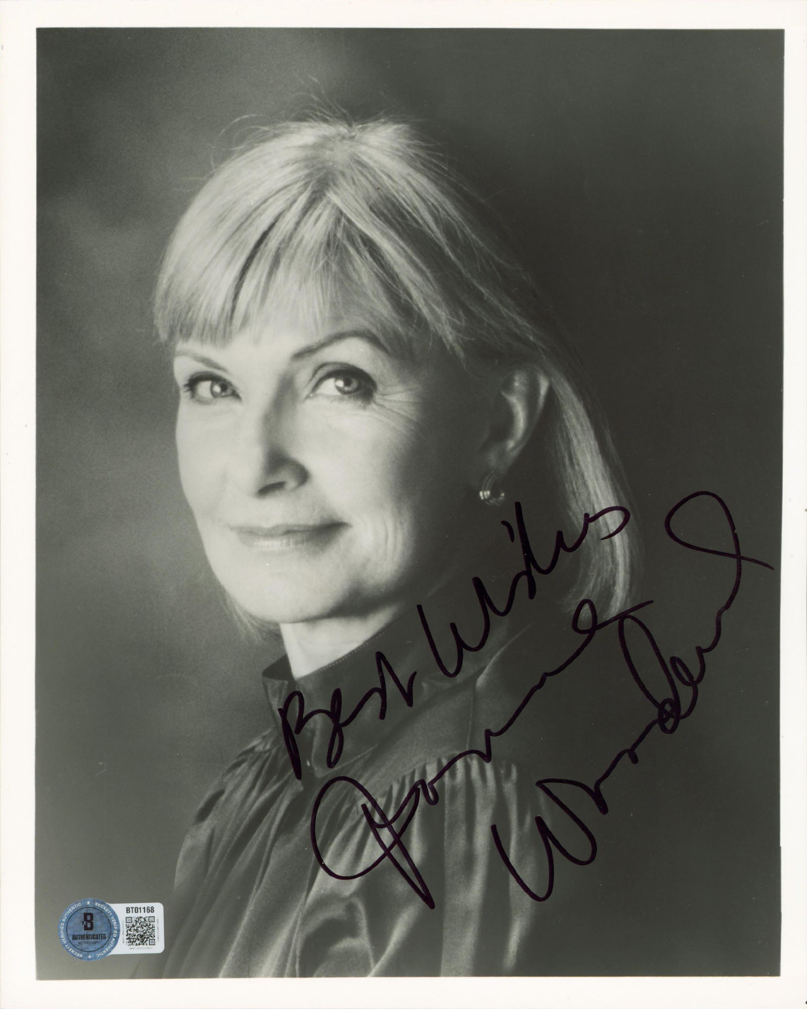 Joanne Woodward The Three Faces Eve "Best Wishes" Signed 8x10 Photo BAS BT011681
