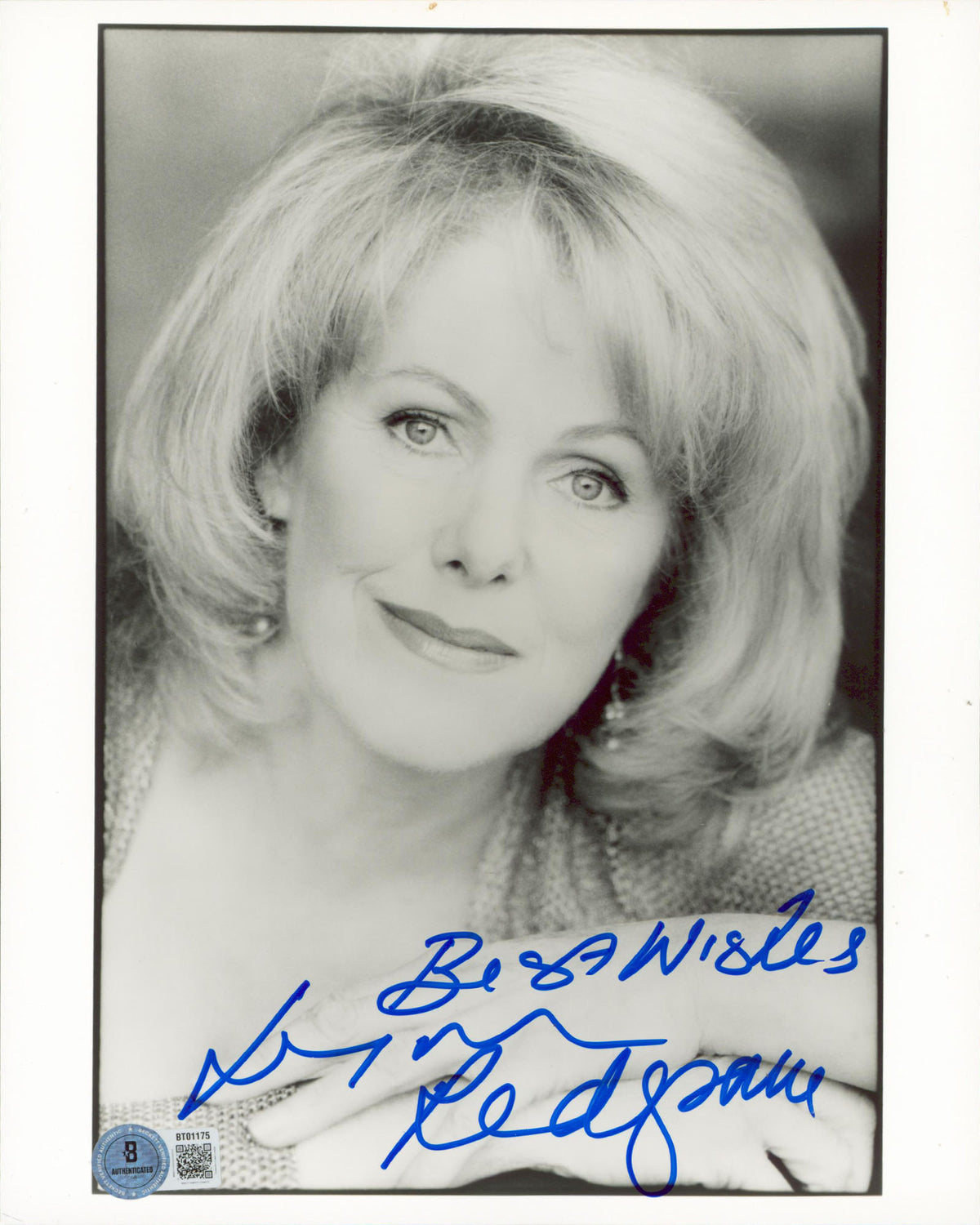 Lynn Redgrave Every Little Crook "Best Wishes" Signed 8x10 Photo BAS #BT01175