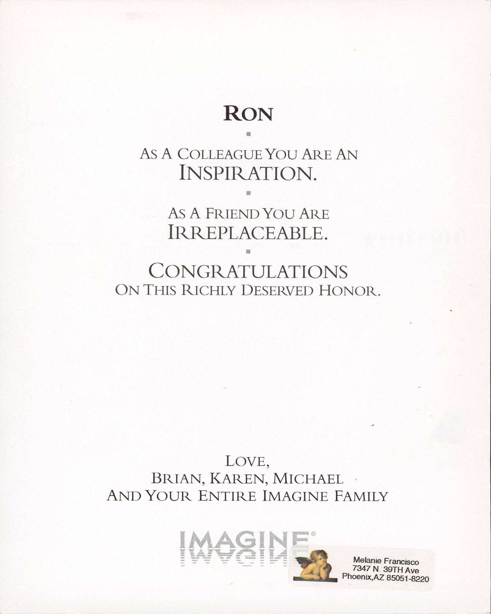 Ron Howard Signed The Hollywood Reporter Magazine Cover March 2004 BAS #BT01194