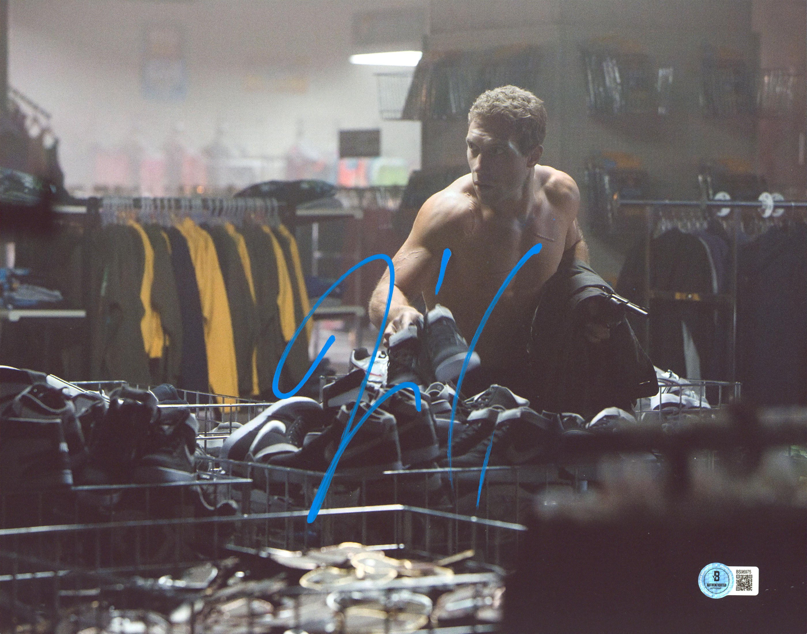 Jai Courtney Terminator Genisys Authentic Signed 11x14 Photo BAS #BS96975