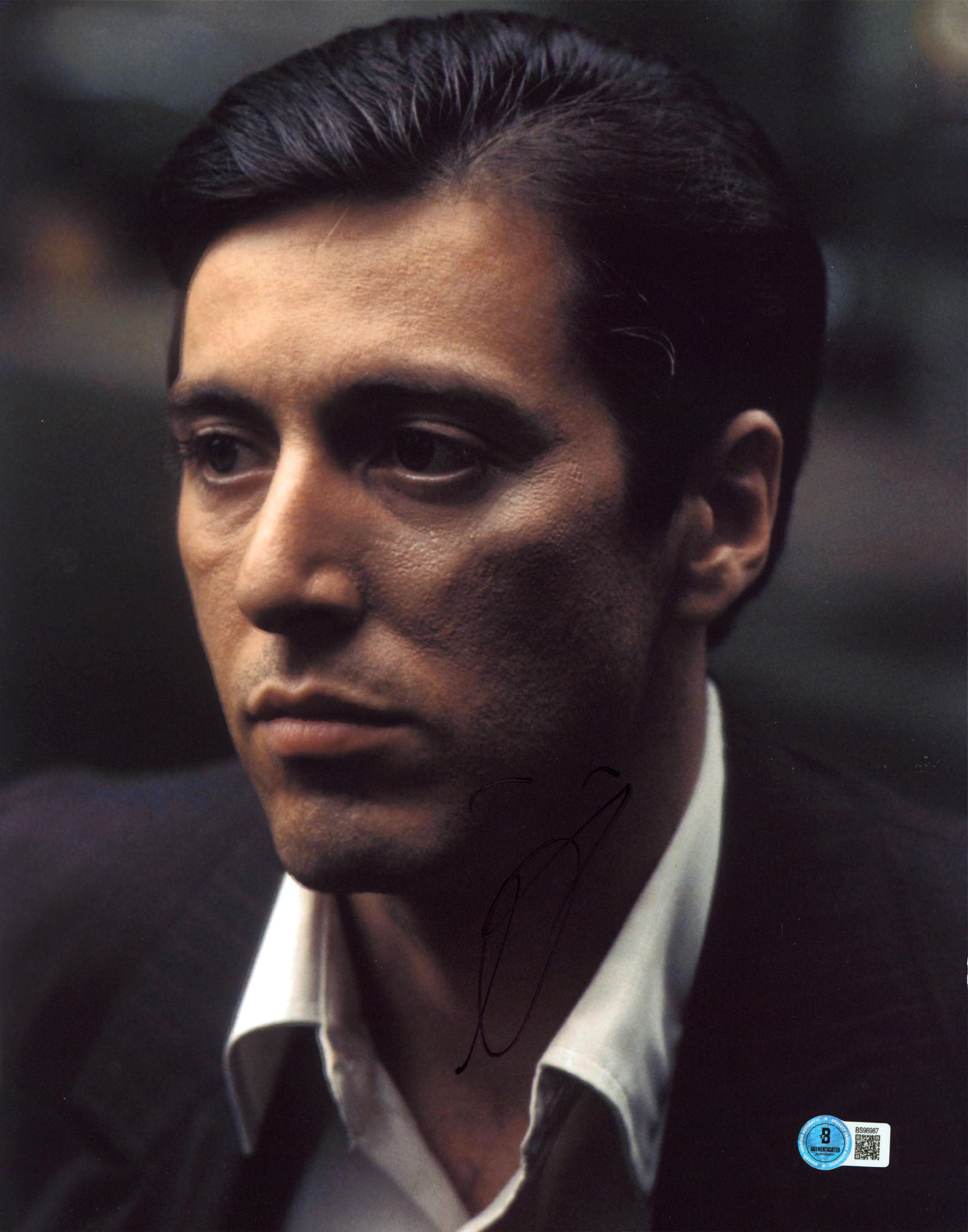 Al Pacino The Godfather Part 2 Authentic Signed 11x14 Vertical Photo BAS BS96987