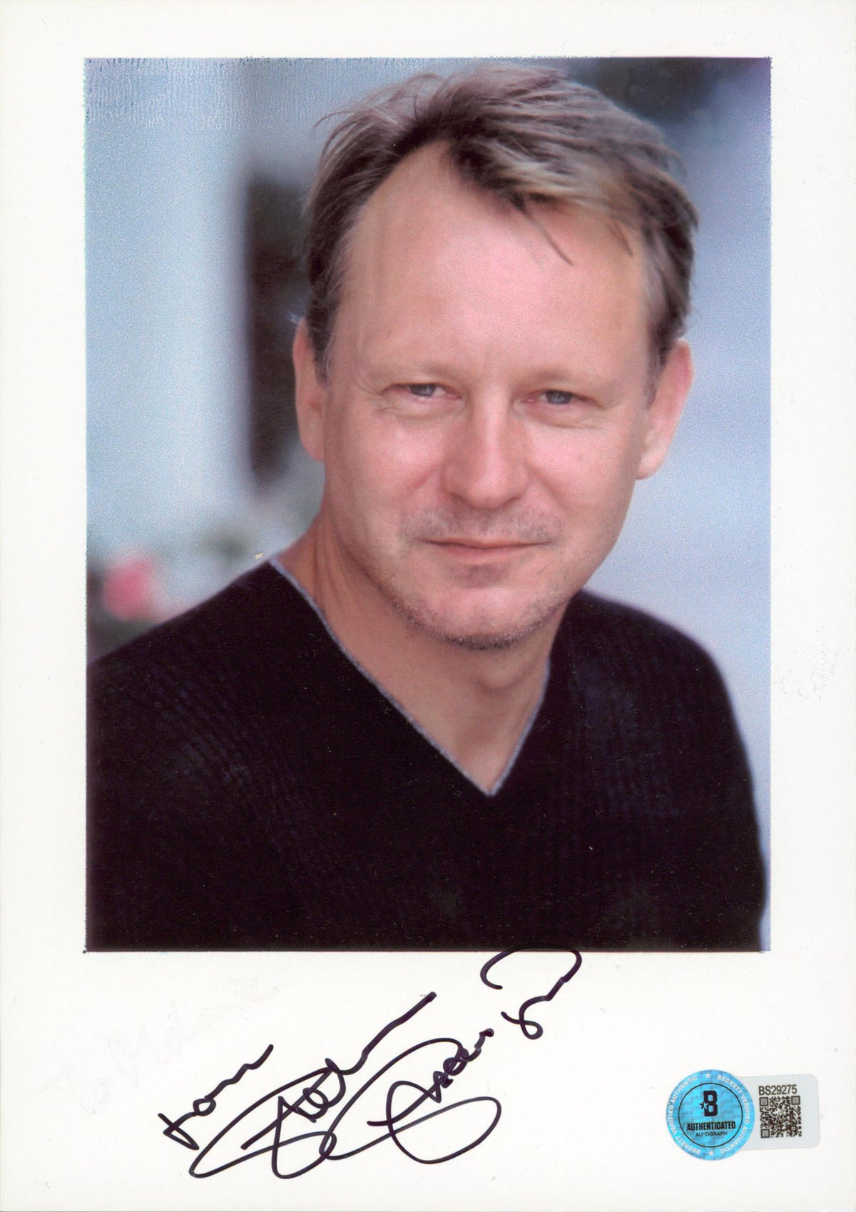 Stellan Skarsgard Thor The Dark World Signed 8.25x5.75 Photo BAS #BS29275