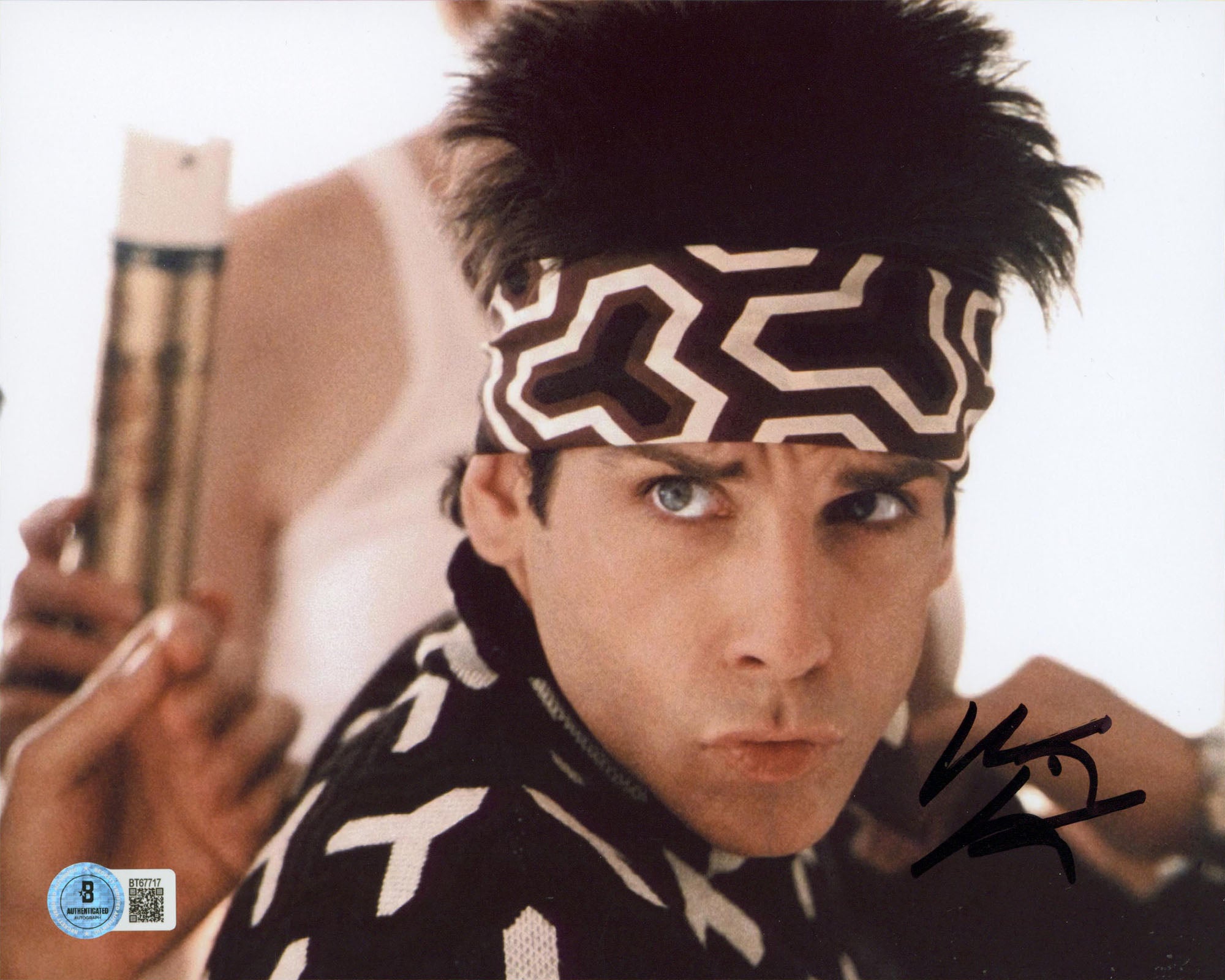 Ben Stiller Zoolander Authentic Signed 8x10 Horizontal Photo BAS #BT67717