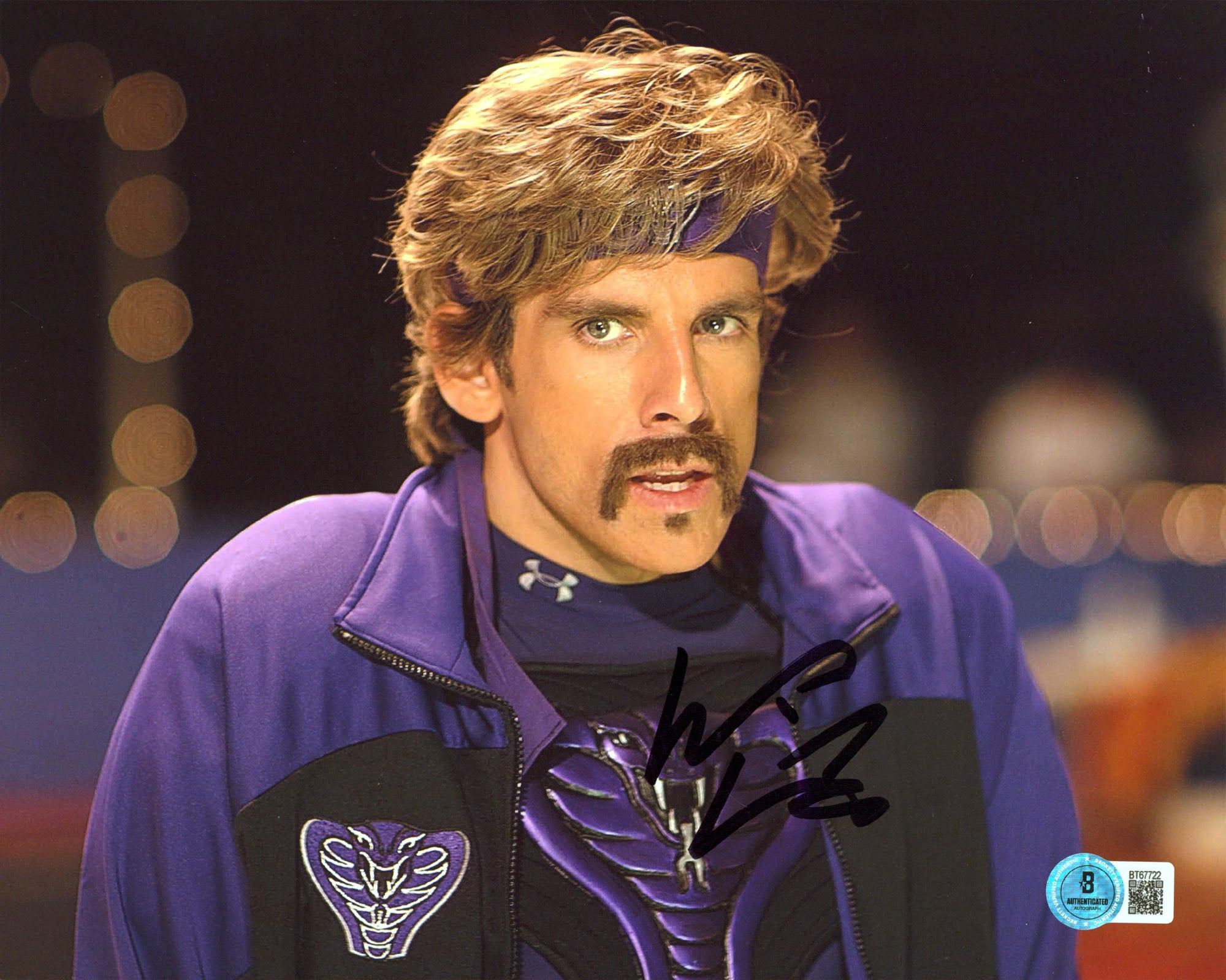 Ben Stiller Dodgeball Authentic Signed 8x10 Horizontal Photo BAS #BT67722