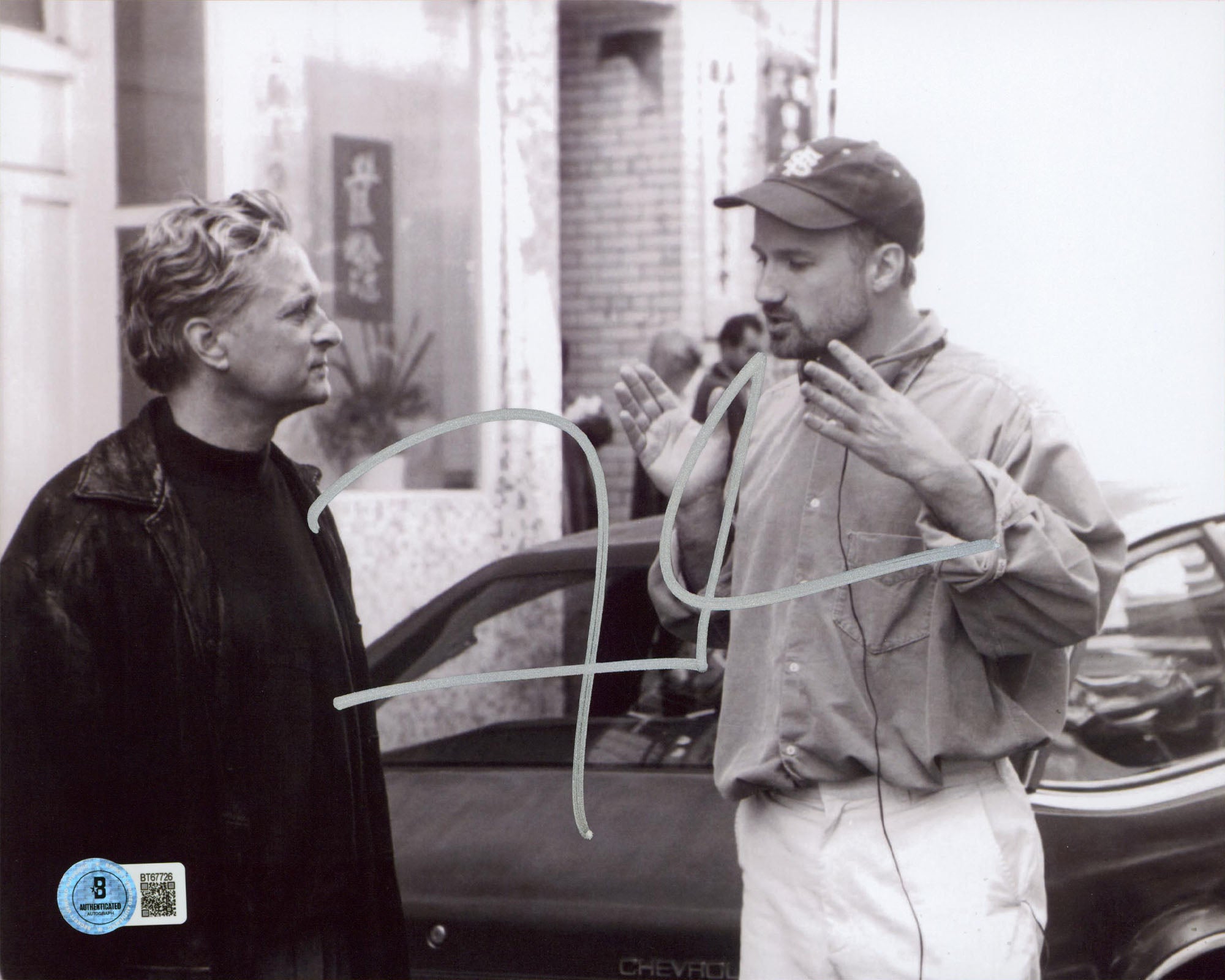 David Fincher The Game Authentic Signed 8x10 Horizontal Photo BAS #BT67726