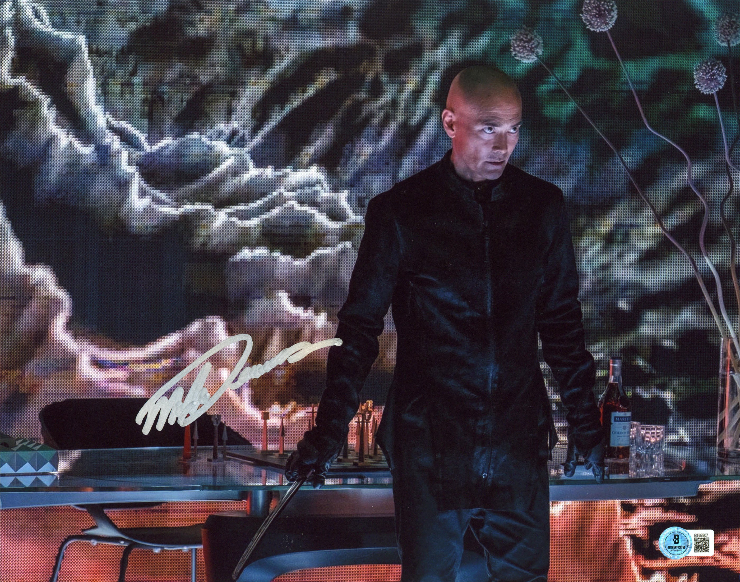 Mark Dacascos John Wick Chapter 3 Authentic Signed 11x14 Photo BAS #BT67807