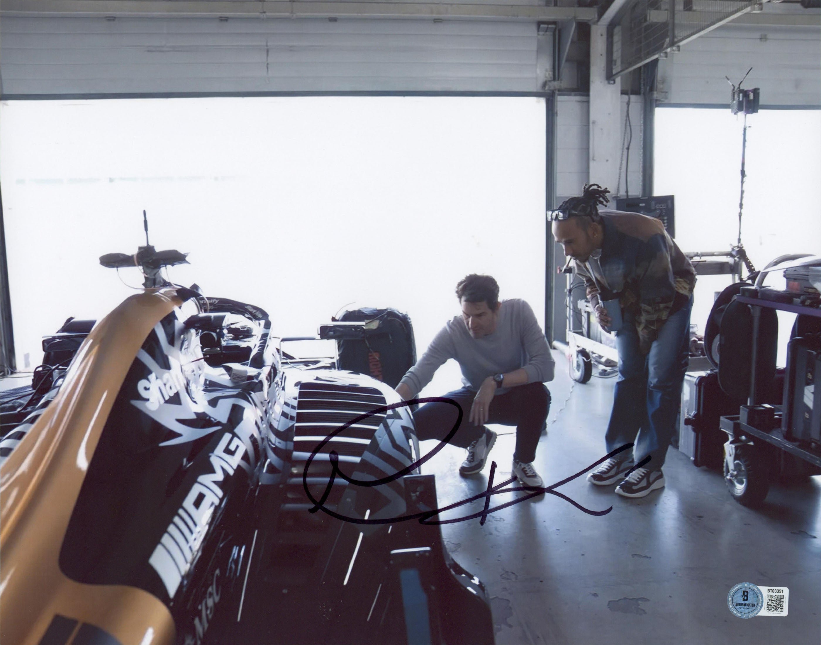 Joseph Kosinski F1 Authentic Signed 11x14 Horizontal Photo BAS #BT03351