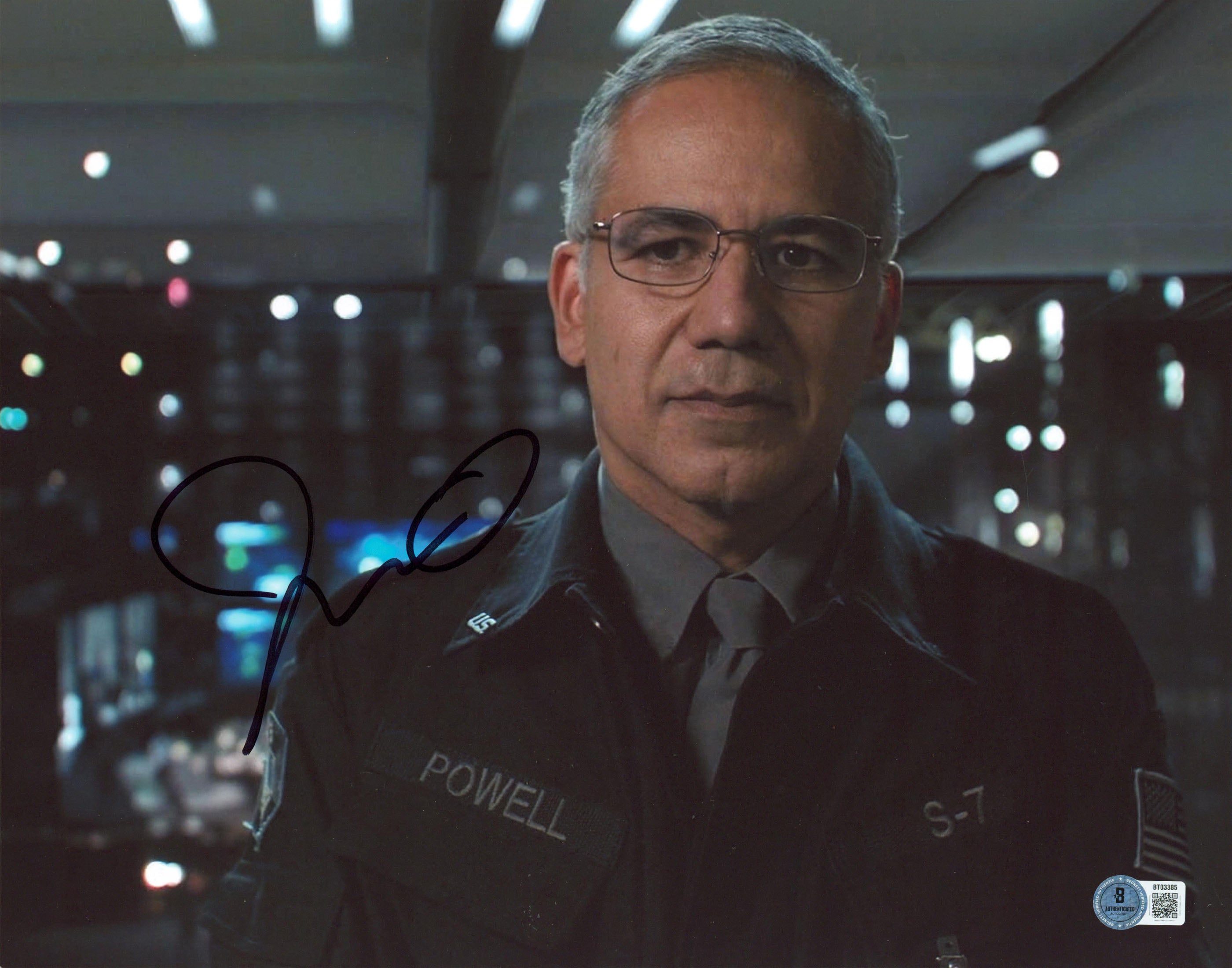 John Ortiz Bumblebee Authentic Signed 11x14 Horizontal Photo BAS #BT03385