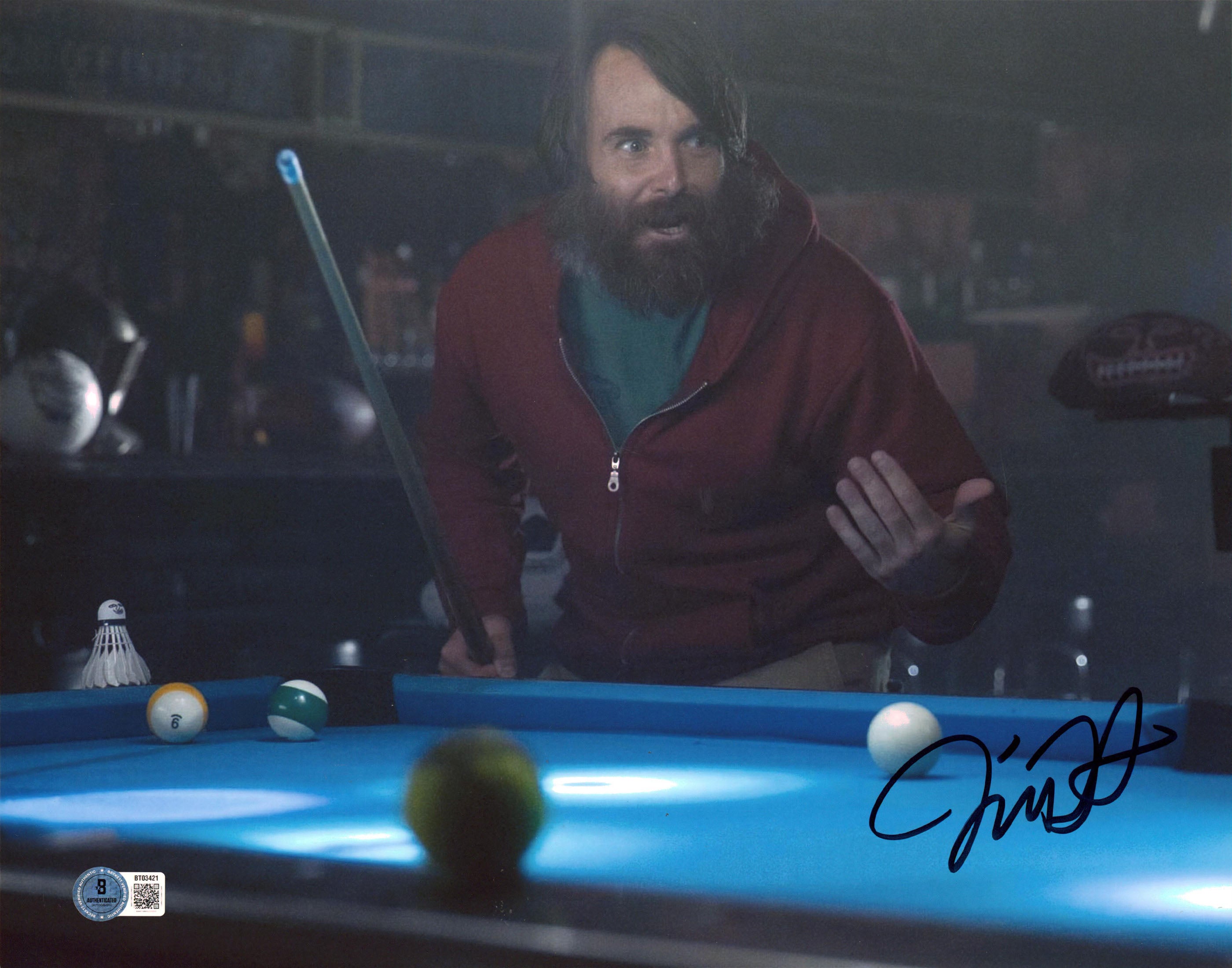 Will Forte The Last Man On Earth Authentic Signed 11x14 Photo BAS #BT03421