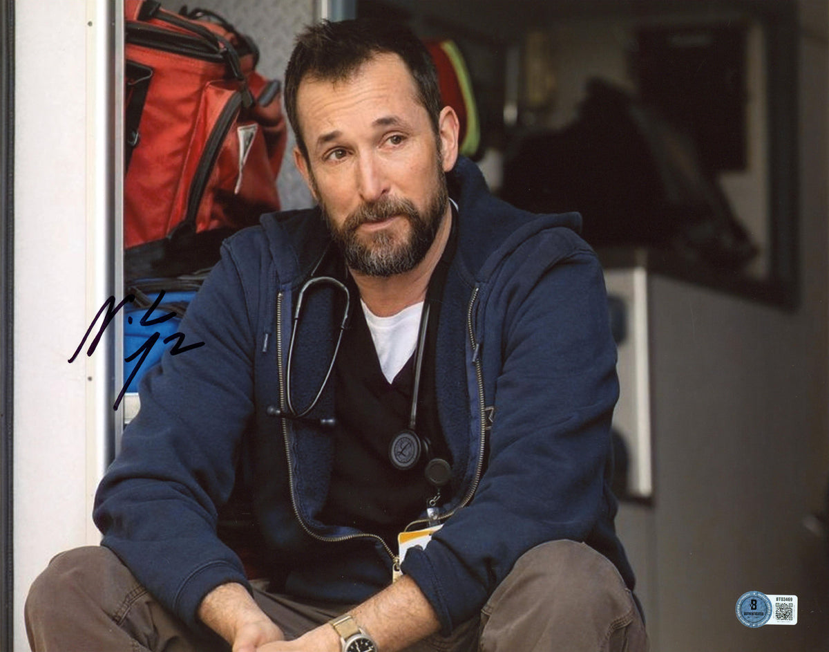 Noah Wyle The Pitt Authentic Signed 11x14 Horizontal Photo BAS #BT03469
