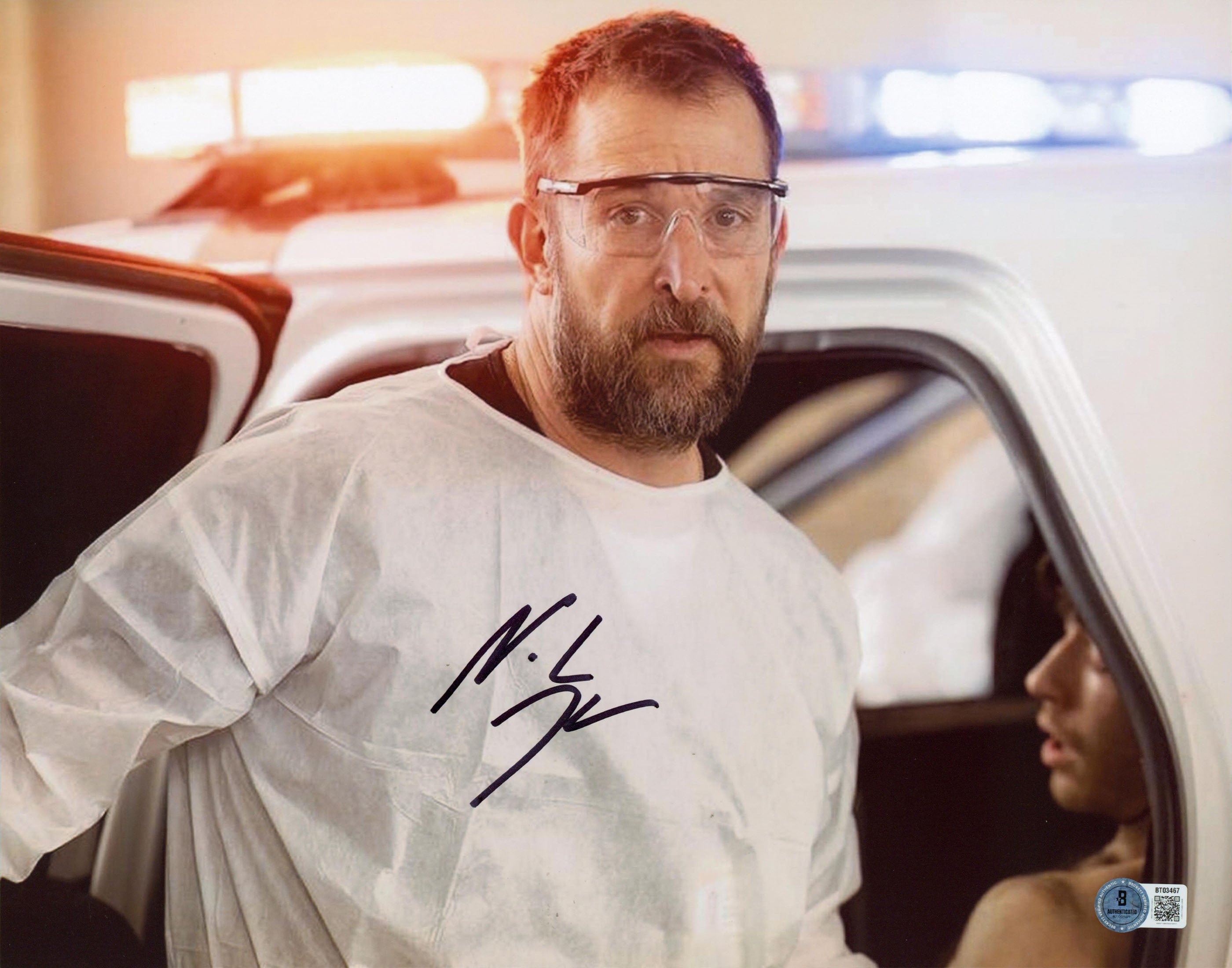 Noah Wyle The Pitt Authentic Signed 11x14 Horizontal Photo BAS #BT03467