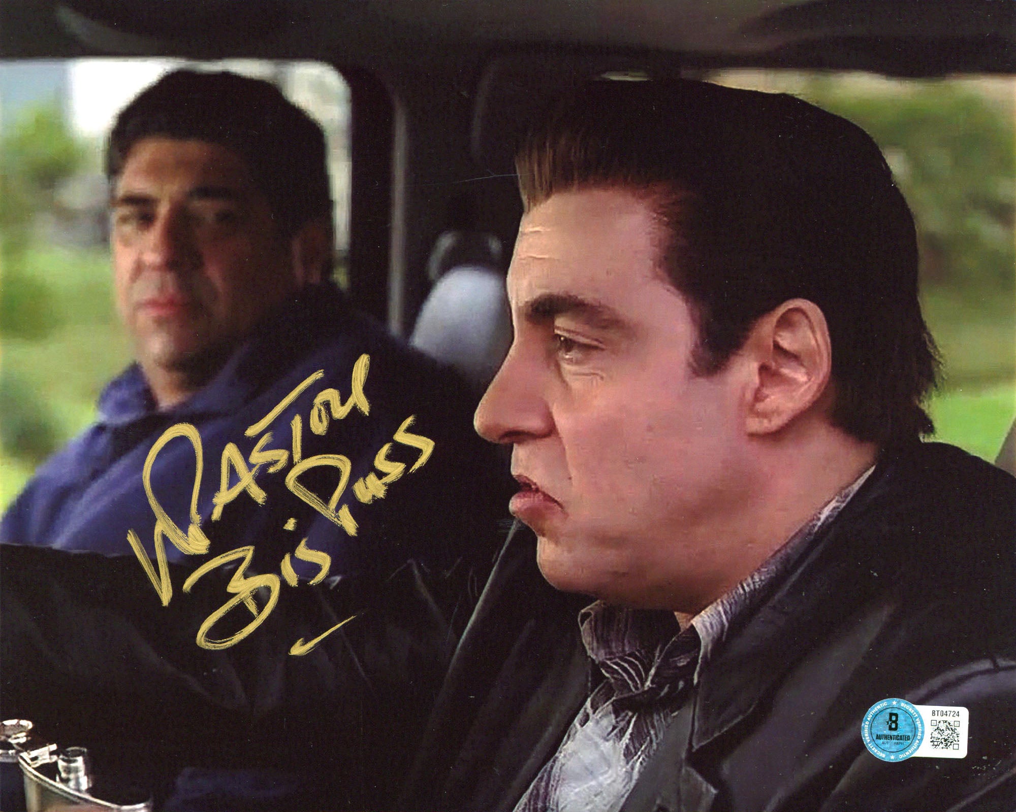 Vincent Pastore The Sopranos "Big Puss" Authentic Signed 8x10 Photo BAS #BT04724