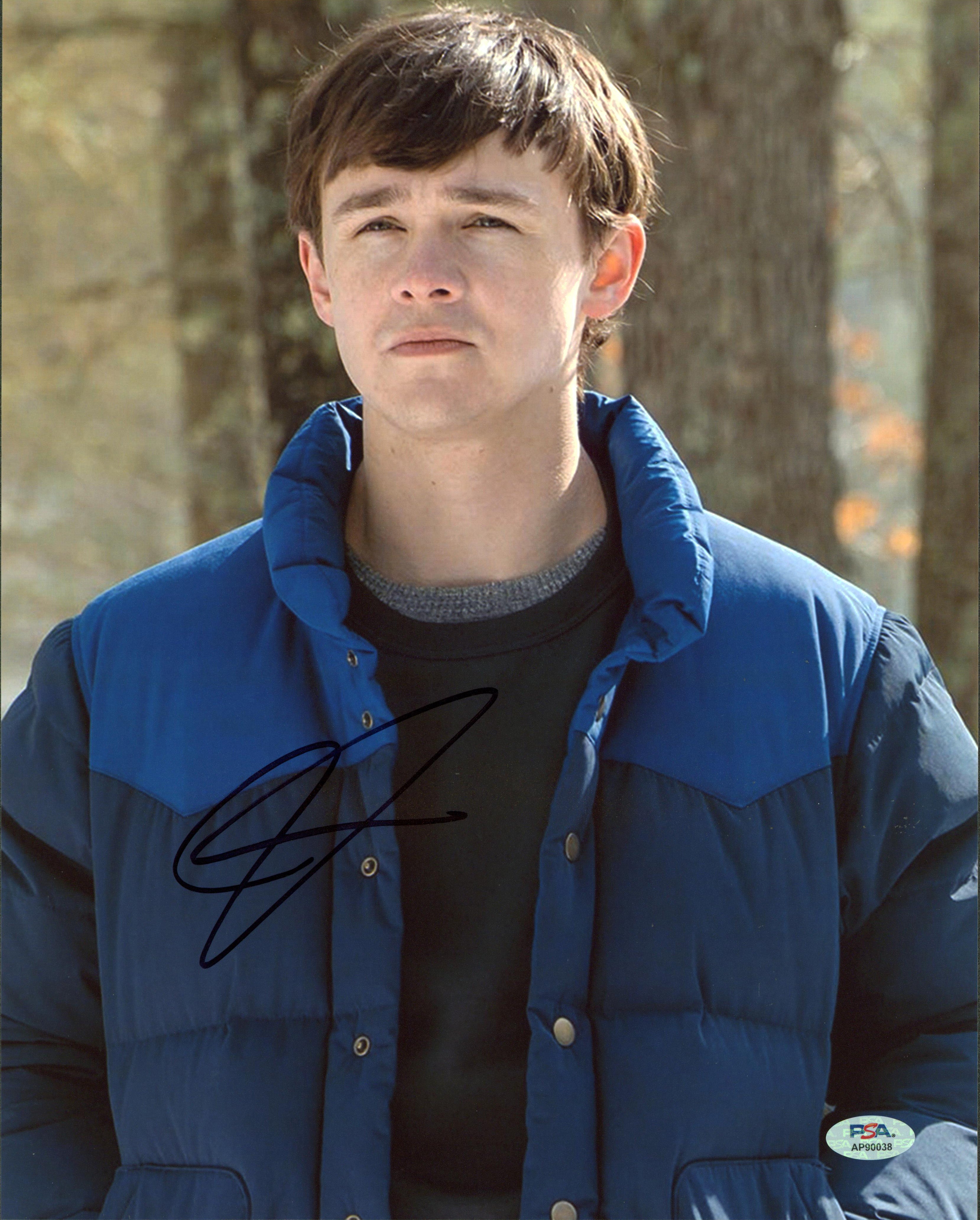 Jack Alcott Dexter: New Blood Authentic Signed 11x14 Vertical Photo PSA #AP90038