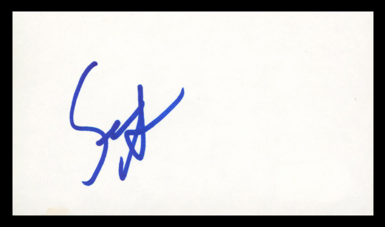 Sean Astin Lord of the Rings Authentic Signed 3x5 Index Card Autographed BAS