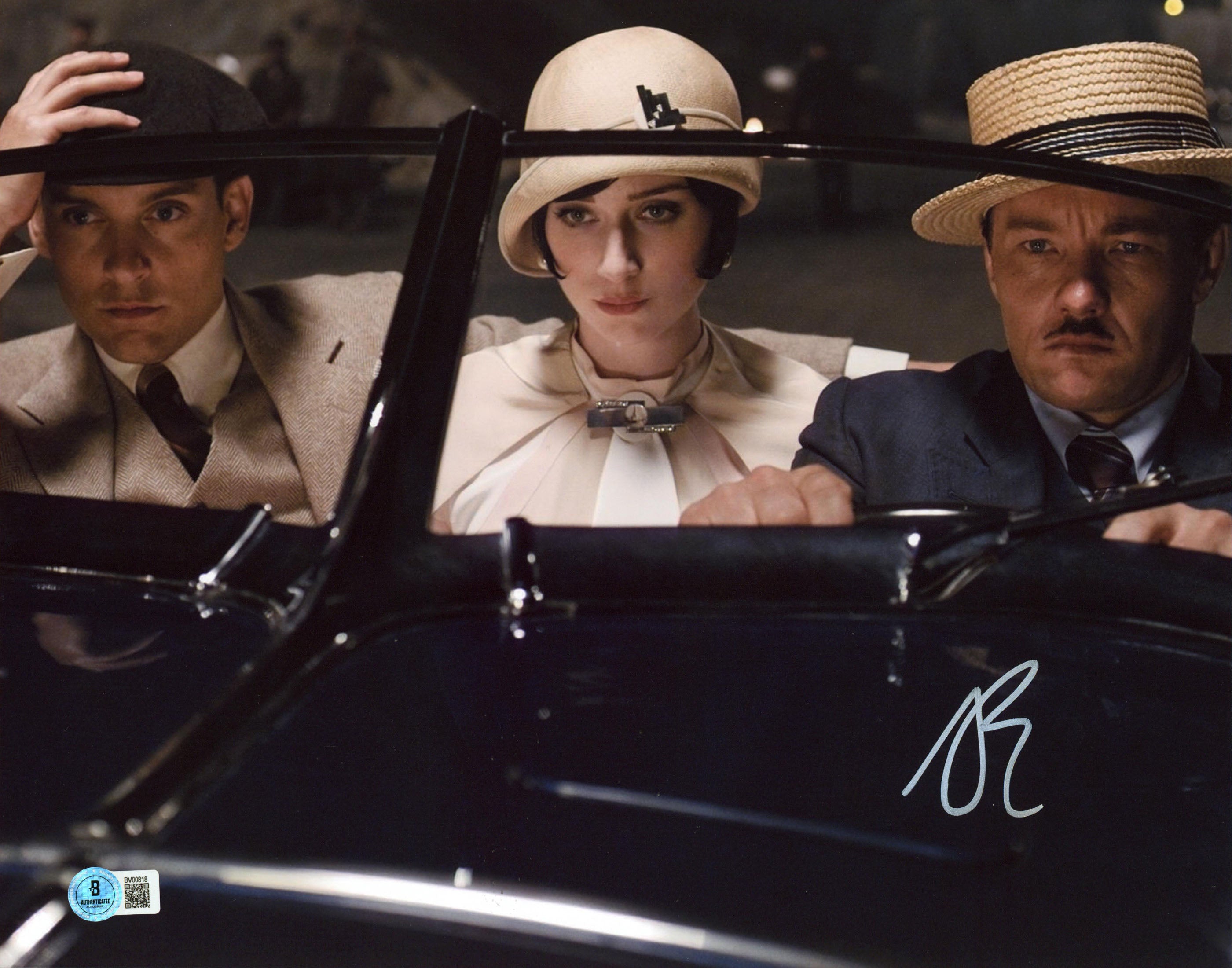 Joel Edgerton The Great Gatsby Authentic Signed 11x14 Photo BAS #BV00818